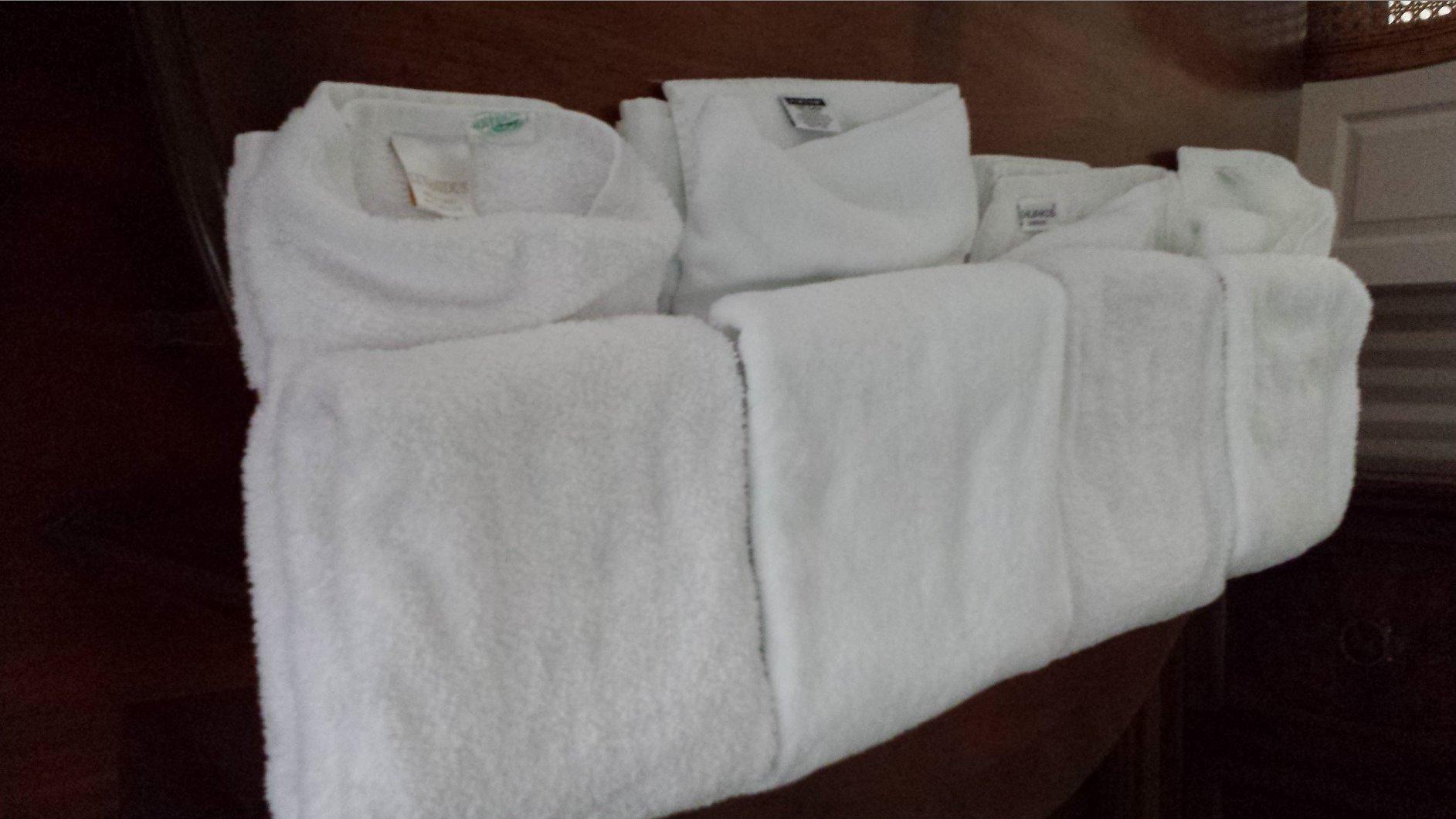 SALBAKOS 100% Turkish Cotton 6-Piece Towel Set | Heirloom Quality Hotel & Spa Collection | Soft, Super Absorbent 2 Washcloth, 2 Hand, 2 Bath Towel Sets | Made in Turkey (Aqua, 6 Piece Towel Set) - Customer Photo 3