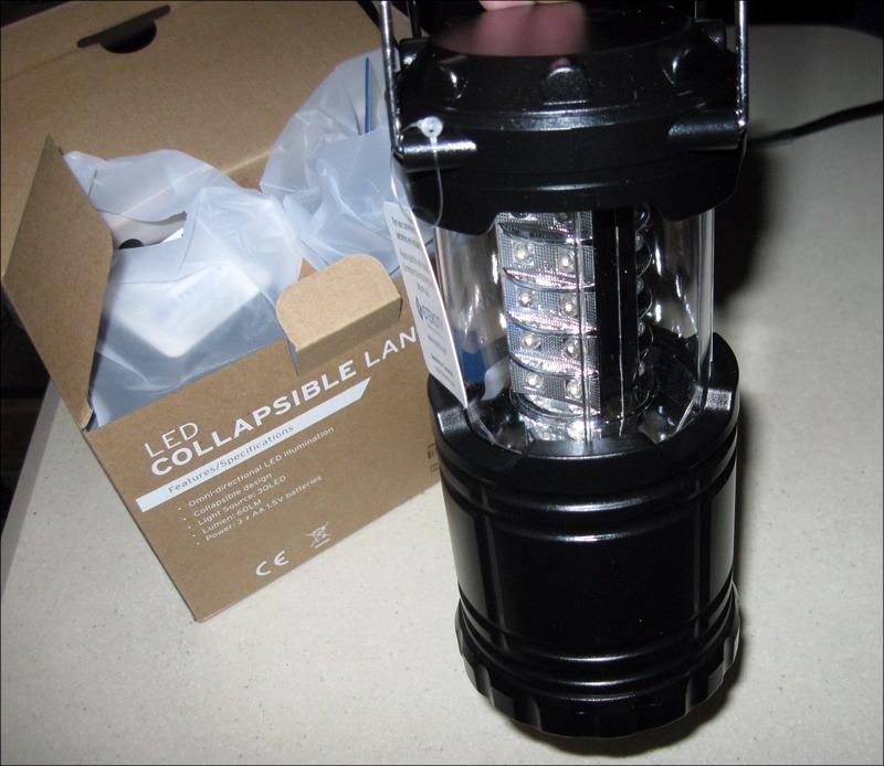 Etekcity Lantern Camping Essentials Lights, Led Flashlight for Power Outages, Survival Gear and Supplies for Emergency, Hurricane Preparedness Items , Battery Operated Lamp, 2 Pack, Black - Customer Photo 3