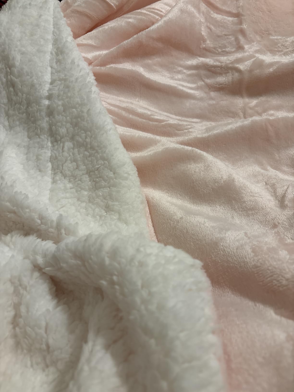 Bedsure GentleSoft Sherpa Fleece Throw Blanket for Couch - Thick and Warm Christmas Blanket for Winter, Soft Fuzzy Plush Throw Gift for Women and Men, Grey, 50x60 Inches - Customer Photo 3