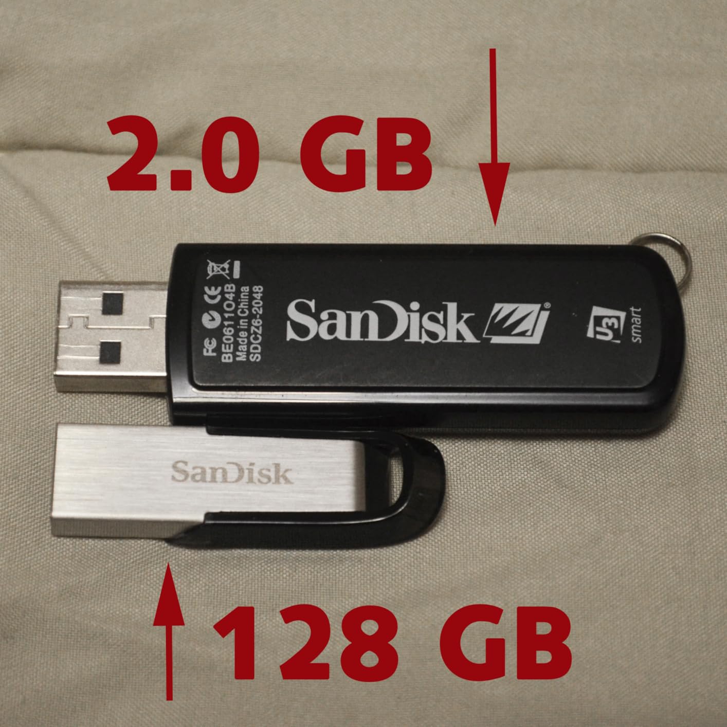 SanDisk 128GB Ultra Flair USB 3.0 Flash Drive - SDCZ73-128G-G46, black Customer Review SanDisk 128GB Ultra Flair USB 3.0 Flash Drive - SDCZ73-128G-G46, black - Customer Photo 1