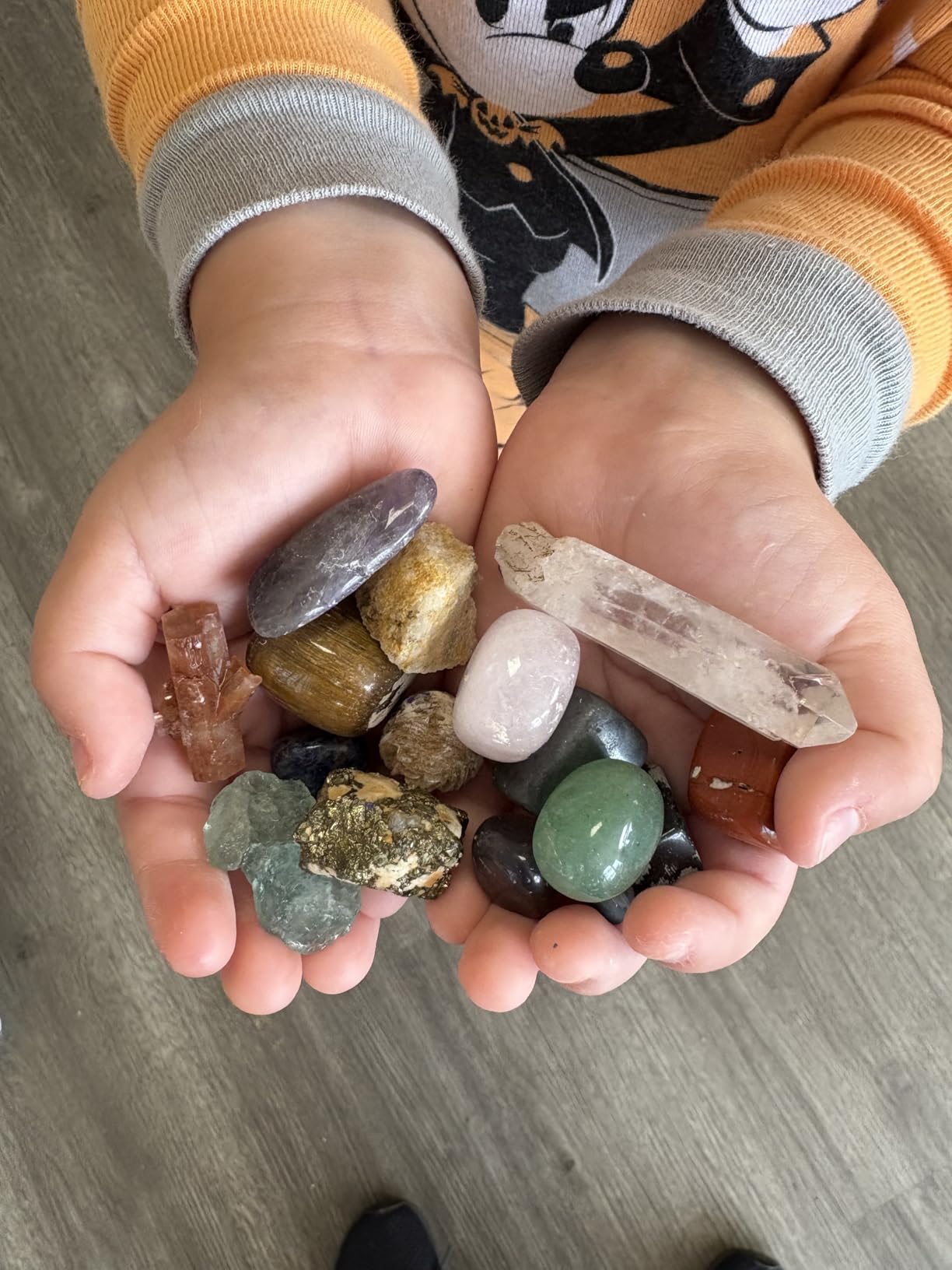 NATIONAL GEOGRAPHIC Mega Gemstone Dig Kit – Dig Up 15 Real Gemstones and Crystals, Science Kit for Kids, Gem Digging Kit, Gift for Girls and Boys, Mining Kit, Rock Collection - Customer Photo 1