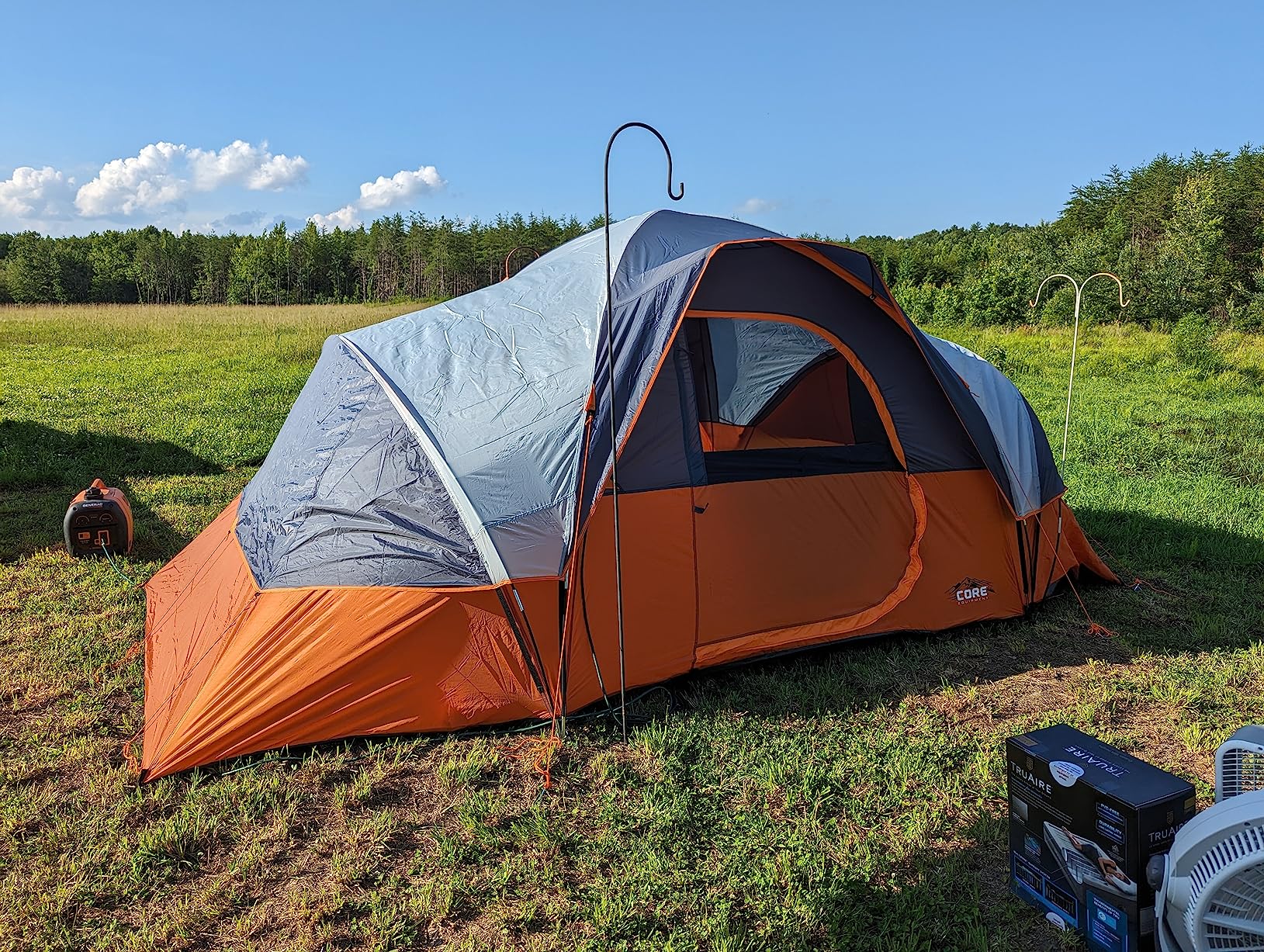 CORE Tent for Family Camping, Hiking and Backpacking | 3 Person / 4 Person / 6 Person / 9 Person Person Dome Camp Tents with Included Tent Gear Loft for Outdoor Accessories - Customer Photo 1