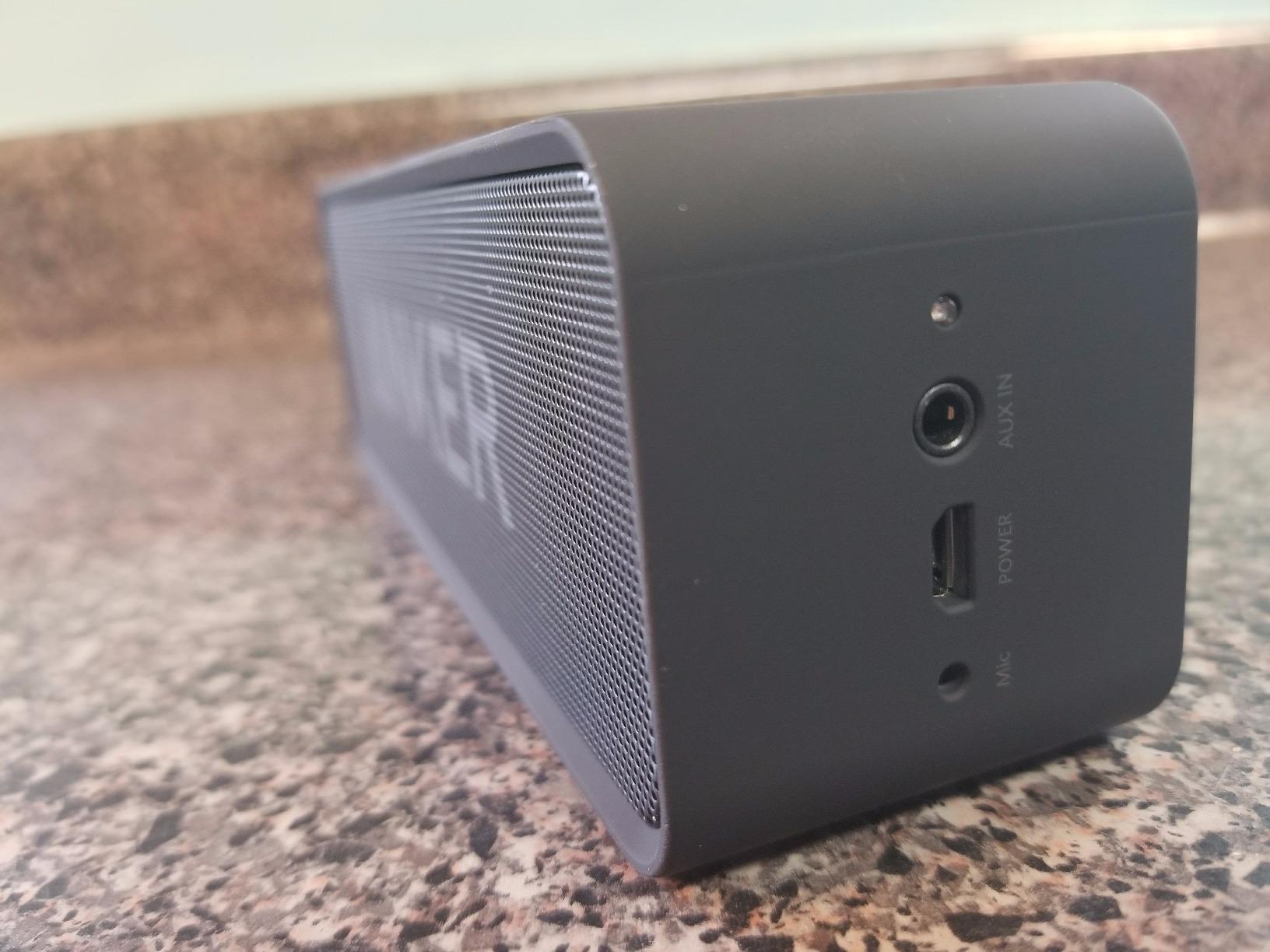 Anker Soundcore Upgraded Bluetooth Speaker with IPX5 Waterproof, Stereo Sound, 24H Playtime, Portable Wireless Speaker for iPhone, Samsung and More (Black) - Customer Photo 1