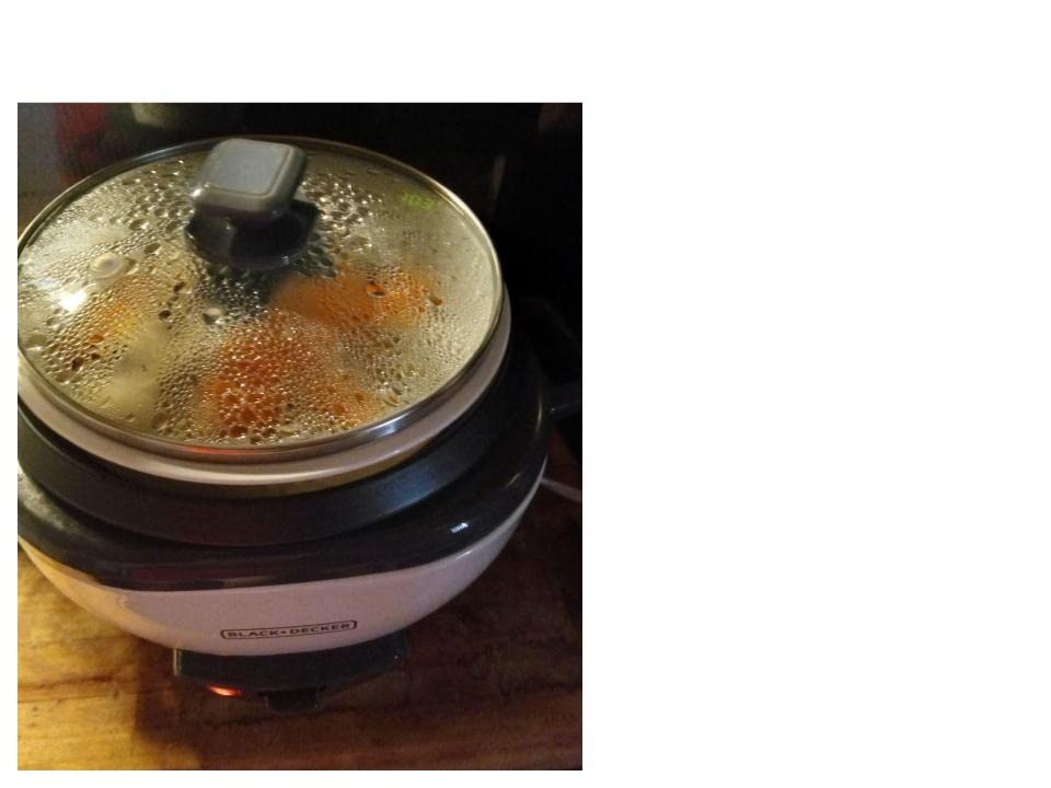 BLACK+DECKER 16-Cup Rice Cooker, 8-Cup Uncooked Rice, Steaming Basket, Removable Non-Stick Bowl, One Touch, Keep Warm - Customer Photo 1