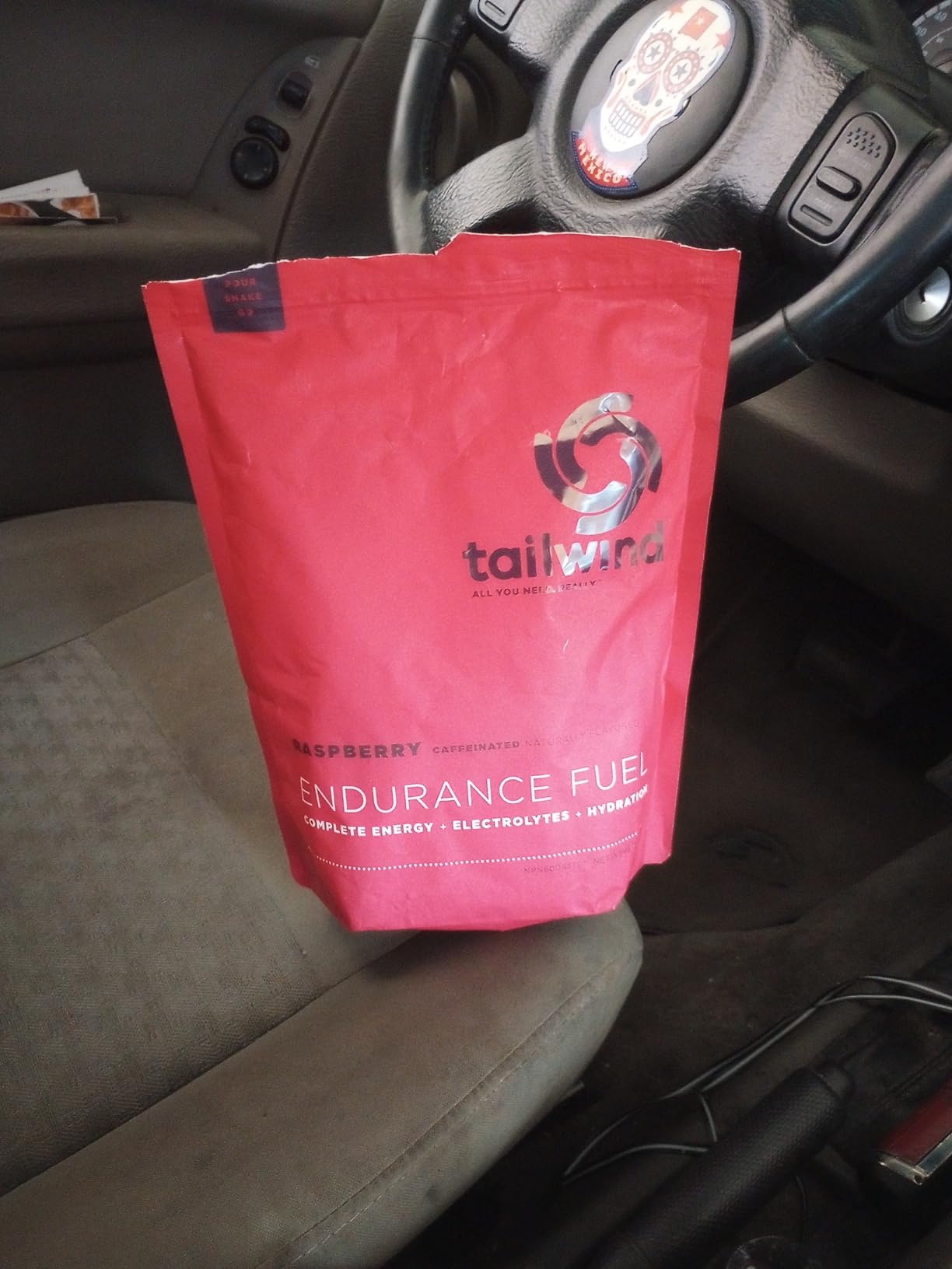 Tailwind Nutrition Endurance Fuel, Carbohydrate & Electrolyte Sports Drink Mix Powder, Gluten-Free, Vegan, Berry, 50 Servings - Customer Photo 2