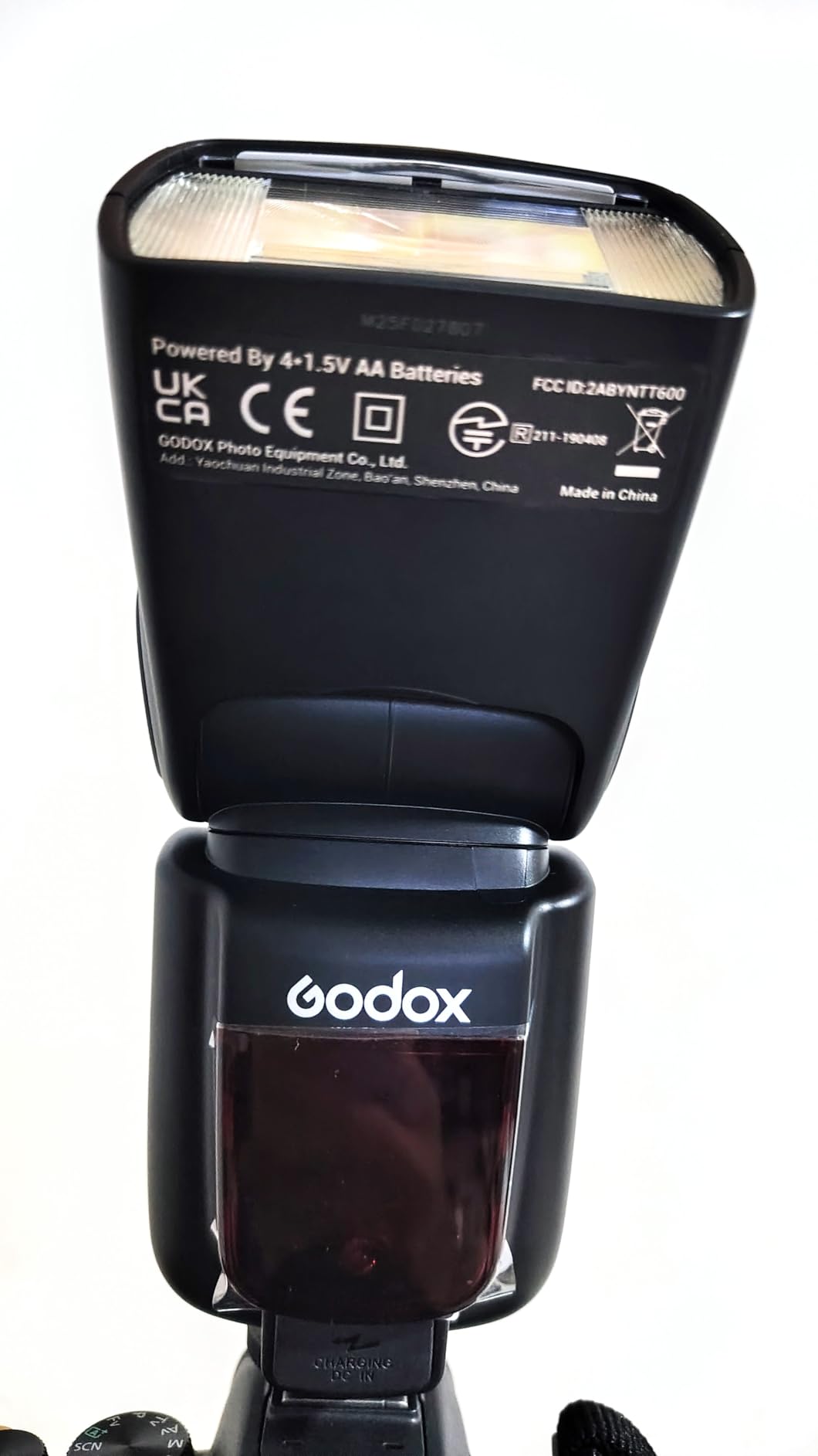 Godox TT600 2.4G Wireless Flash Speedlite Master/Slave Flash with Built-in Trigger System Compatible for Canon Nikon Pentax Olympus Fujifilm Panasonic (TT600) - Customer Photo 1