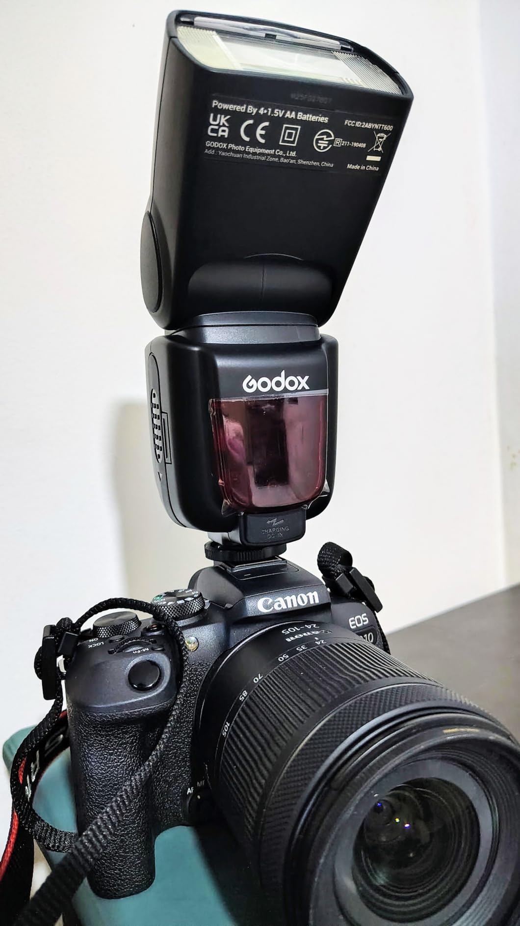 Godox TT600 2.4G Wireless Flash Speedlite Master/Slave Flash with Built-in Trigger System Compatible for Canon Nikon Pentax Olympus Fujifilm Panasonic (TT600) - Customer Photo 2