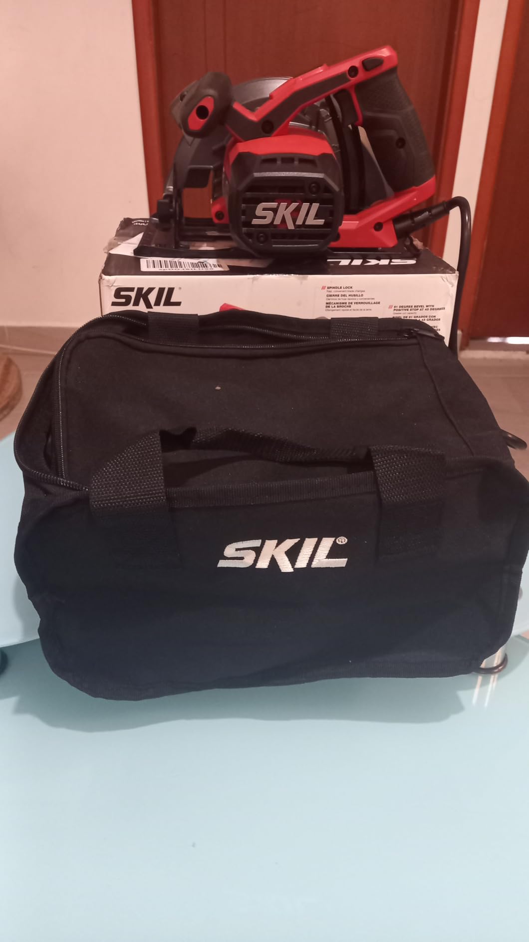 SKIL 15 Amp 7-1/4 Inch Circular Saw with Single Beam Laser Guide - 5280-01 - Customer Photo 1