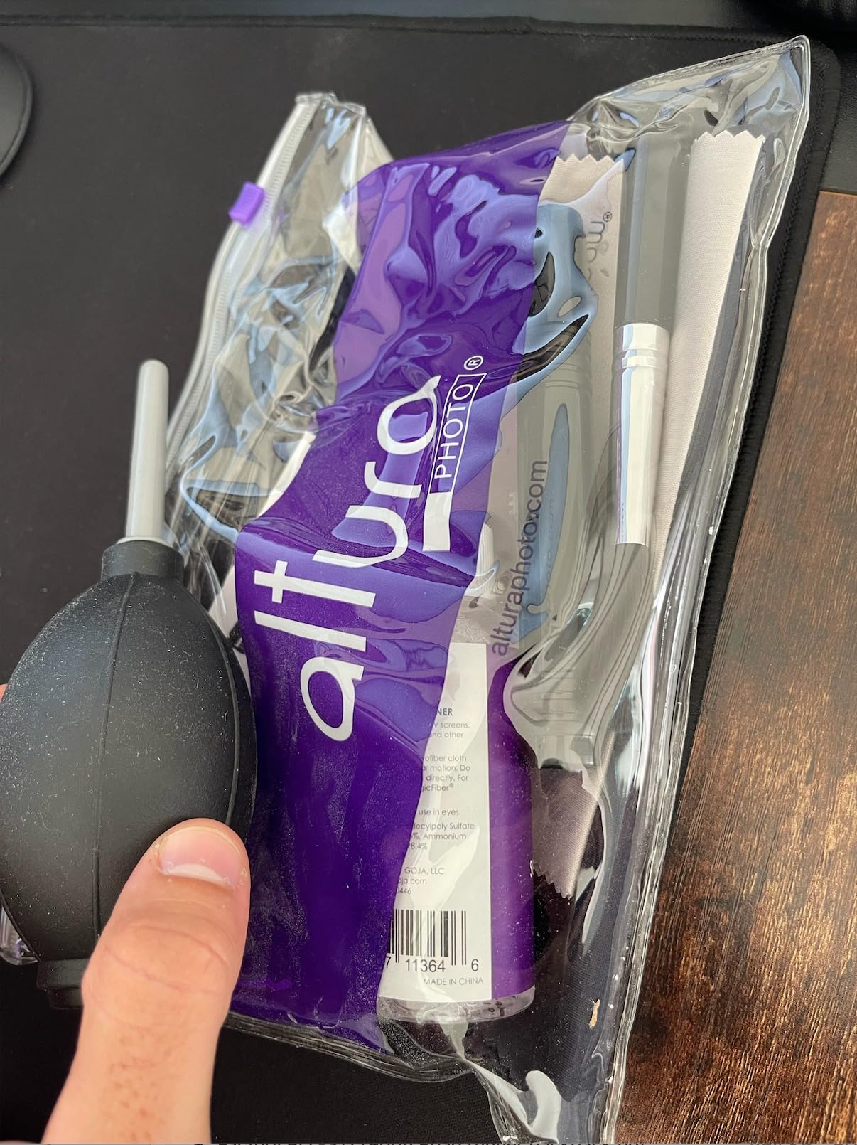 Altura Photo Professional Camera Cleaning Kit for DSLR & Mirrorless Cameras and Sensitive Electronics Bundle - Camera Accessories Kit with Altura Photo 2oz All Natural Cleaning Solution - Customer Photo 1