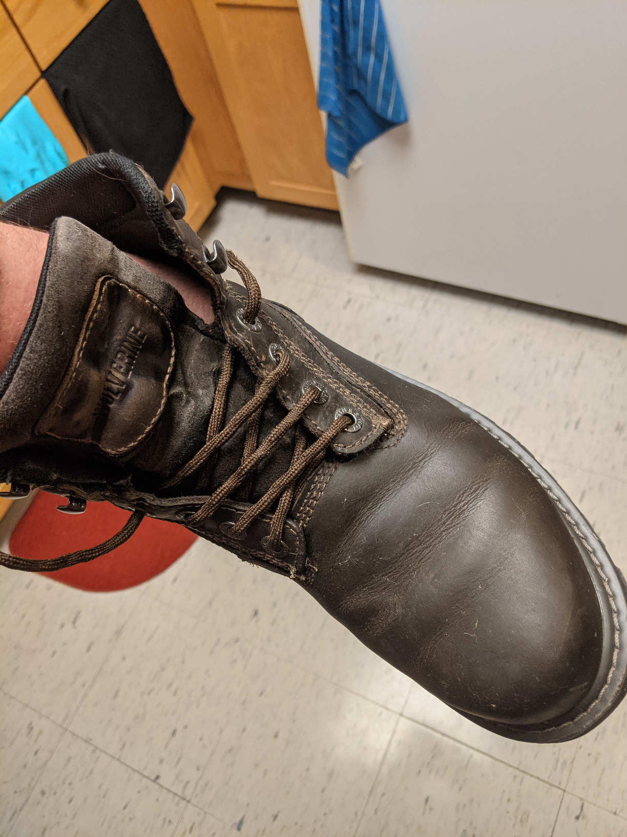 Wolverine Men's Floorhand Waterproof Steel Toe 6