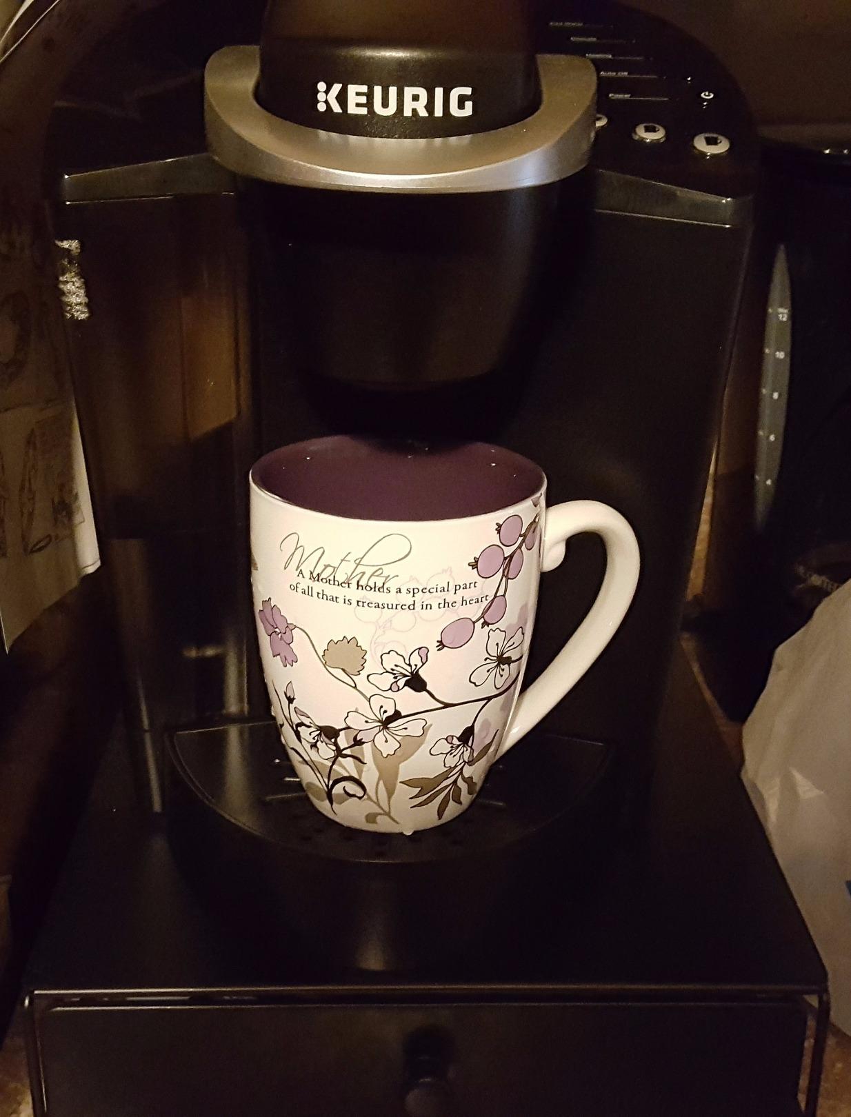 Pavilion Gift Company Mark My Words Sister In Law Floral Butterfly Coffee Tea Mug, Large, Purple,591 milliliters - Customer Photo 2