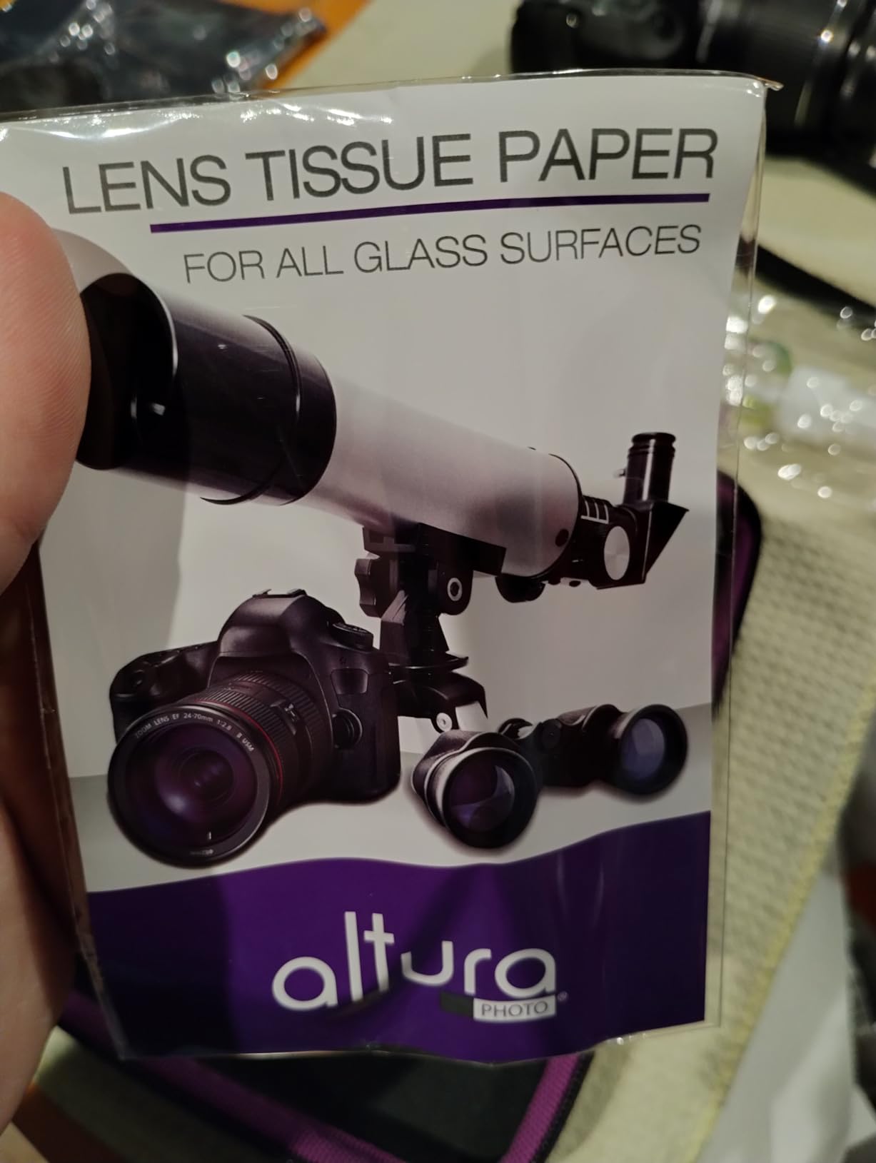 Altura Photo Professional Camera Cleaning Kit for Full Frame DSLR & Mirrorless Cameras - Lens and Sensor Cleaner - Includes Case, Spray, Swabs, Blower, Brush, Tissue Paper - Customer Photo 1