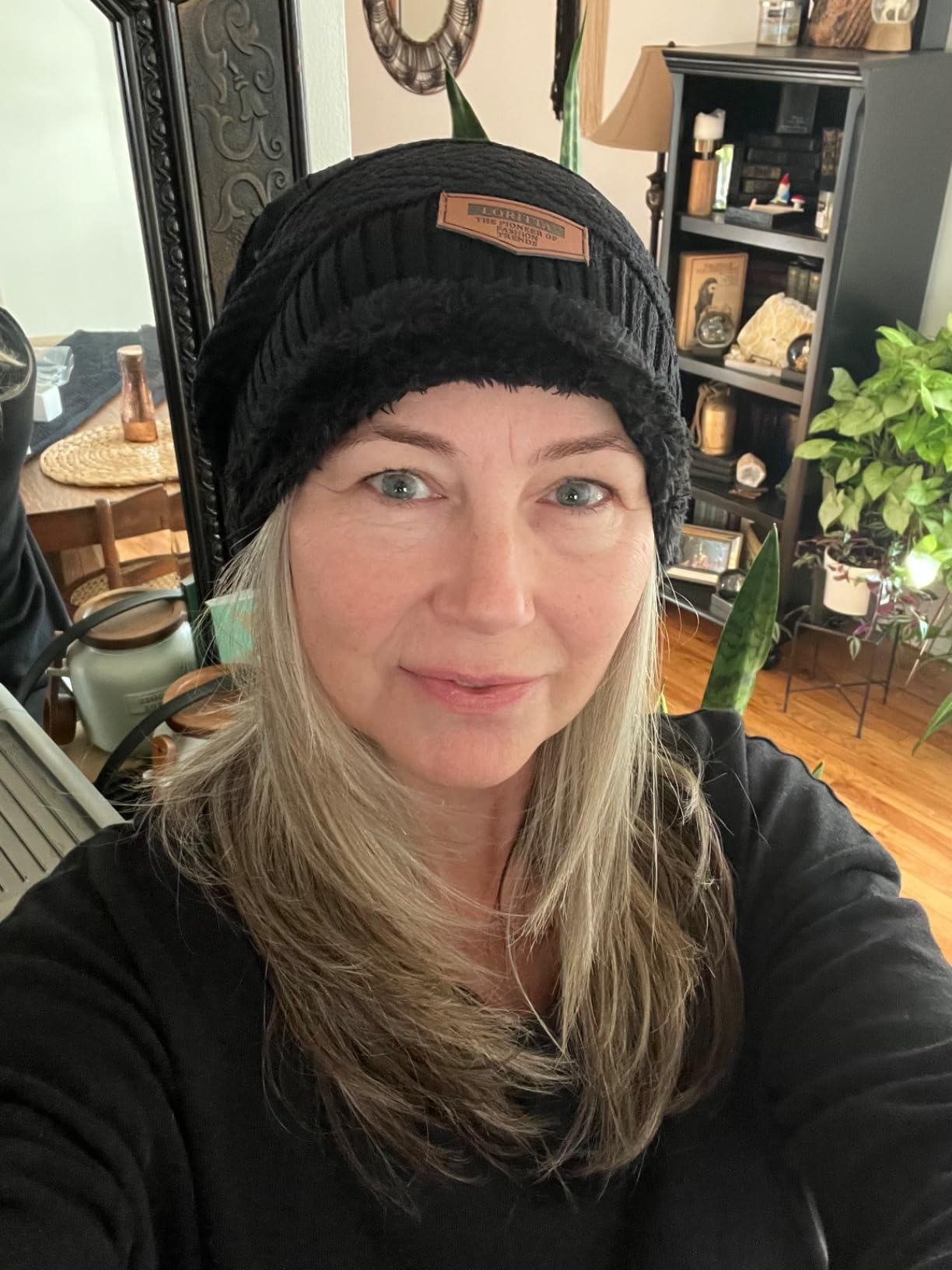 Loritta Winter Hat Warm Knitted Thick Baggy Slouchy Beanie Skull Cap for Men Customer Review Loritta Winter Hat Warm Knitted Thick Baggy Slouchy Beanie Skull Cap for Men - Customer Photo 1