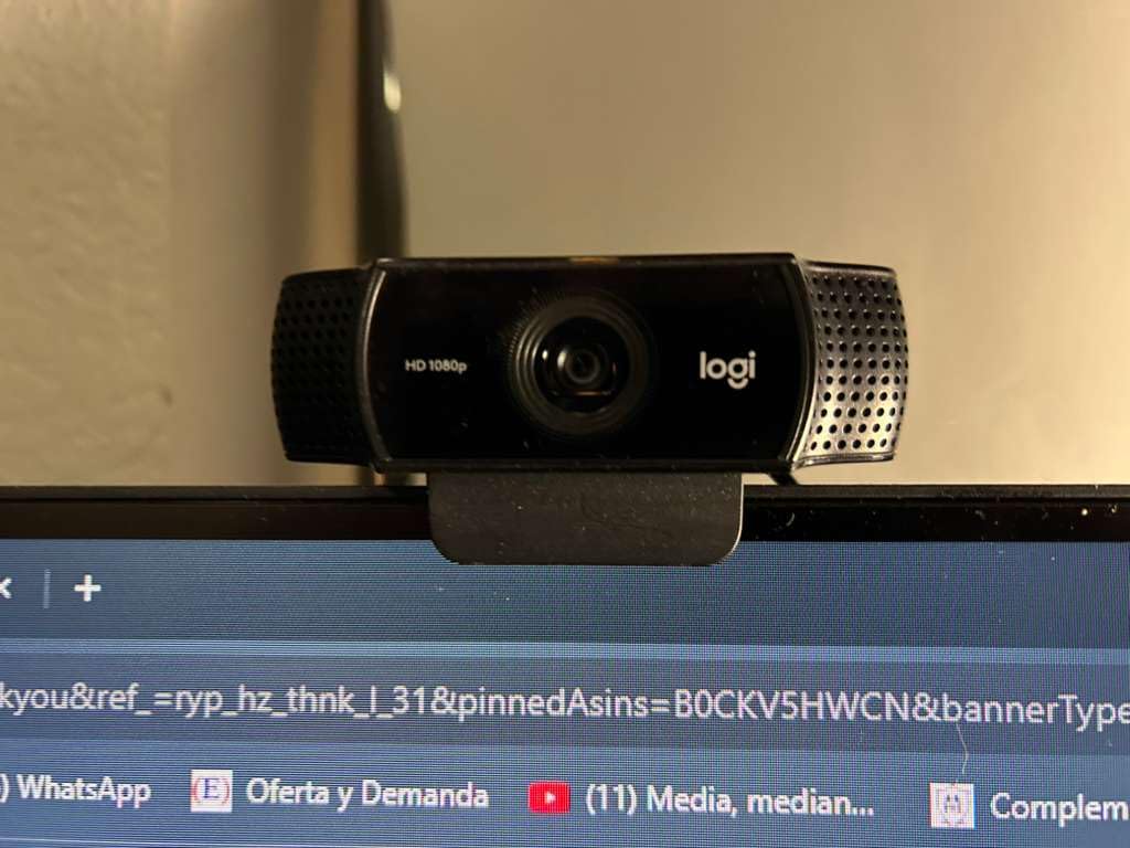 Logitech C922x HD Pro PC Webcam, Full HD 1080p/30fps or 720p/60fps Video, HD Light Correction, Works with Microsoft Teams, Google Meet, Zoom, Nintendo Switch 2's new GameChat mode, Mac/Tablet- Black Customer Review Logitech C922x HD Pro PC Webcam, Full HD 1080p/30fps or 720p/60fps Video, HD Light Correction, Works with Microsoft Teams, Google Meet, Zoom, Nintendo Switch 2's new GameChat mode, Mac/Tablet- Black - Customer Photo 2