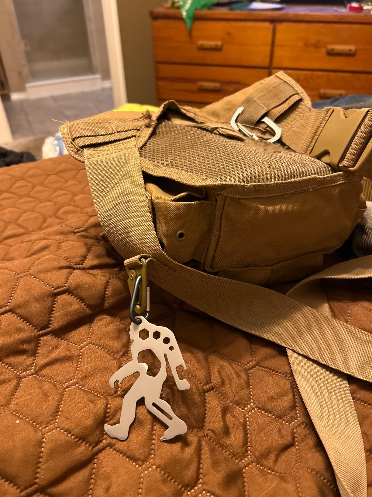 UST Tool-a-Long Multi-Tool Carabiners with Durable, Compact Stainless Steel Construction for Hiking, Kayaking, Camping, Travel and Outdoor Survival - Customer Photo 4