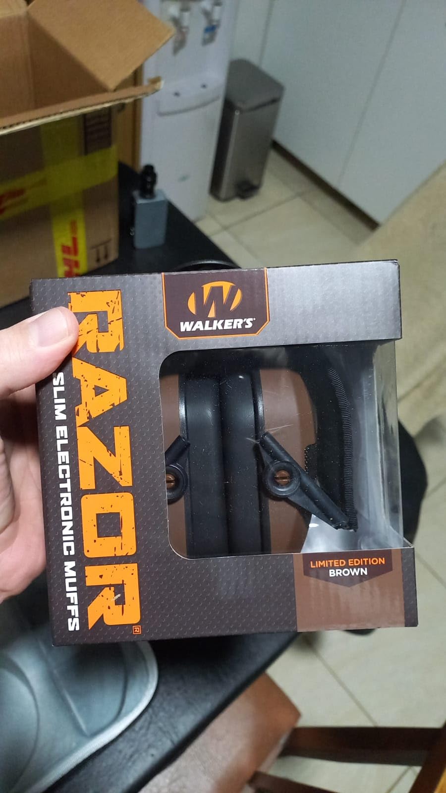 Walker's Razor Slim Ultra Low Profile Compact Design Adjustable Range Shooting Hunting Hearing Protection Electronic Earmuffs - Customer Photo 3