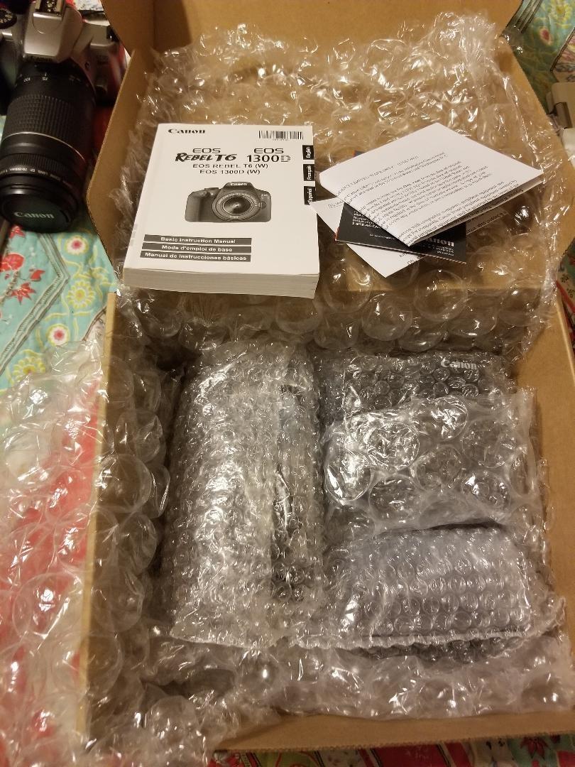 Canon EOS Rebel T6 Digital SLR Camera Kit with EF-S 18-55mm f/3.5-5.6 is II Lens, Built-in WiFi and NFC - Black (Renewed) Customer Review Canon EOS Rebel T6 Digital SLR Camera Kit with EF-S 18-55mm f/3.5-5.6 is II Lens, Built-in WiFi and NFC - Black (Renewed) - Customer Photo 2