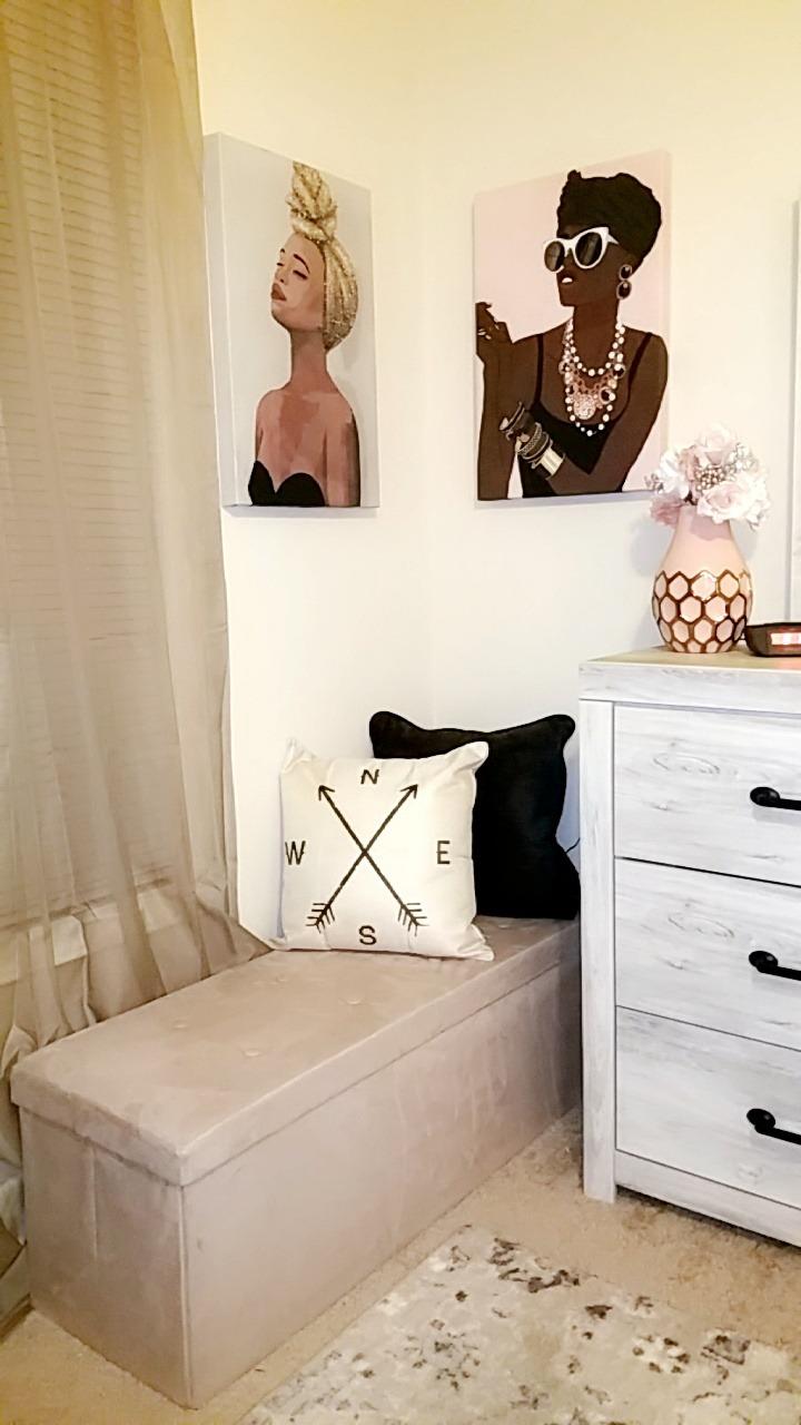 Sorbus Storage Ottoman Bench – Collapsible/Folding Bench Chest with Cover – Perfect Toy and Shoe Chest, Hope Chest, Pouffe Ottoman, Seat, Foot Rest, – Contemporary Faux Suede (Purple) Customer Review Sorbus Storage Ottoman Bench – Collapsible/Folding Bench Chest with Cover – Perfect Toy and Shoe Chest, Hope Chest, Pouffe Ottoman, Seat, Foot Rest, – Contemporary Faux Suede (Purple) - Customer Photo 3