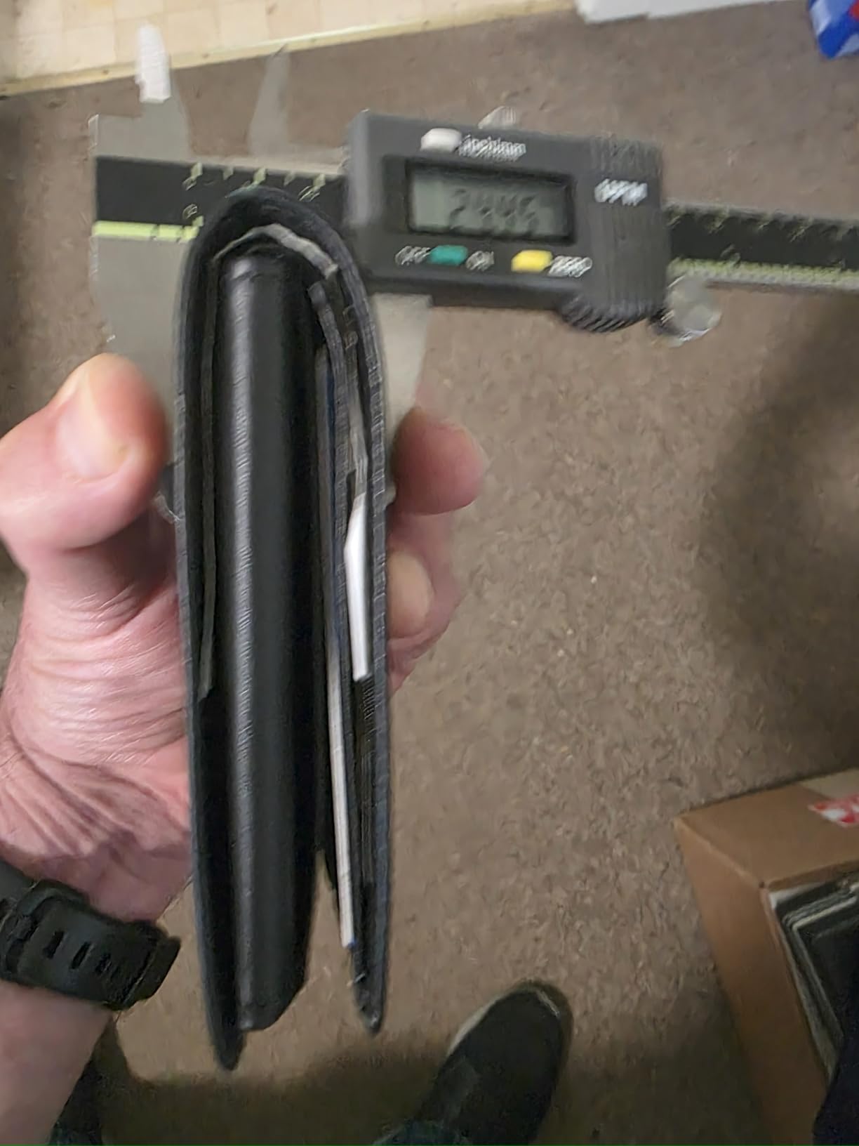 Wallet for Men-Genuine Leather RFID Blocking Bifold Stylish Wallet With 2 ID Window - Customer Photo 2