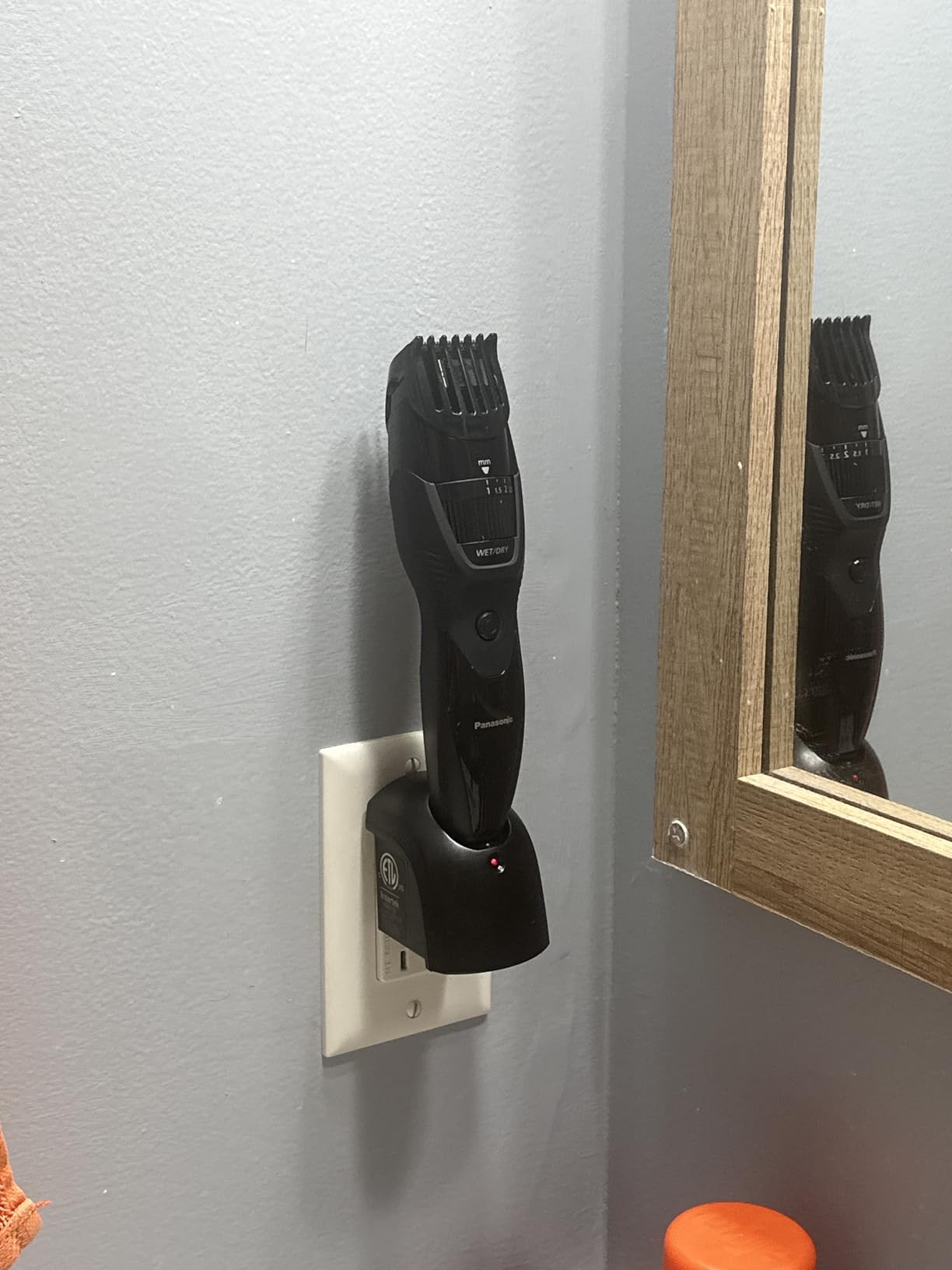 Panasonic Cordless Beard Trimmer for Men with Precision Dial, 19 Adjustable Length Settings, Rechargeable Battery, Washable - ER-GB42-K (Black) - Customer Photo 1