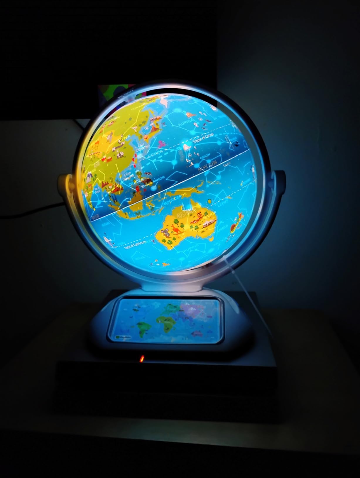 PlayShifu Globe for Children – Orboot Earth: Interactive Kids Globe with 1000+ Facts on Animals, Places & Monuments | Tech-Powered Learning Toy & STEM Gift for Kids Ages 4–10 - Customer Photo 1
