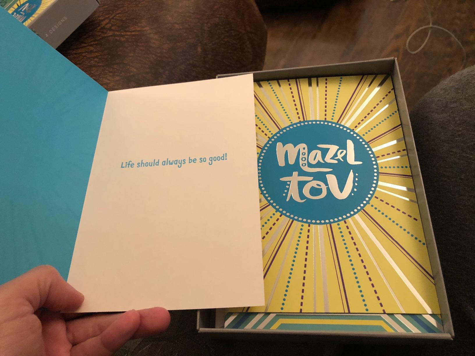 Hallmark Tree of Life Bat Mitzvah and Bar Mitzvah Boxed Cards Assortment (Bat and Bar Mitzvah Congratulations, 12 Greeting Cards and Envelopes) Customer Review Hallmark Tree of Life Bat Mitzvah and Bar Mitzvah Boxed Cards Assortment (Bat and Bar Mitzvah Congratulations, 12 Greeting Cards and Envelopes) - Customer Photo 2