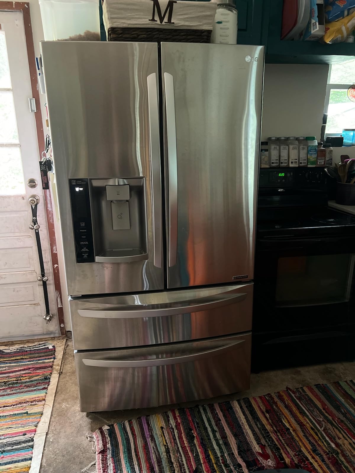 LG LMXS28626S 28 Cu. Ft. Stainless Steel 4-Door French Door Refrigerator - Customer Photo 1