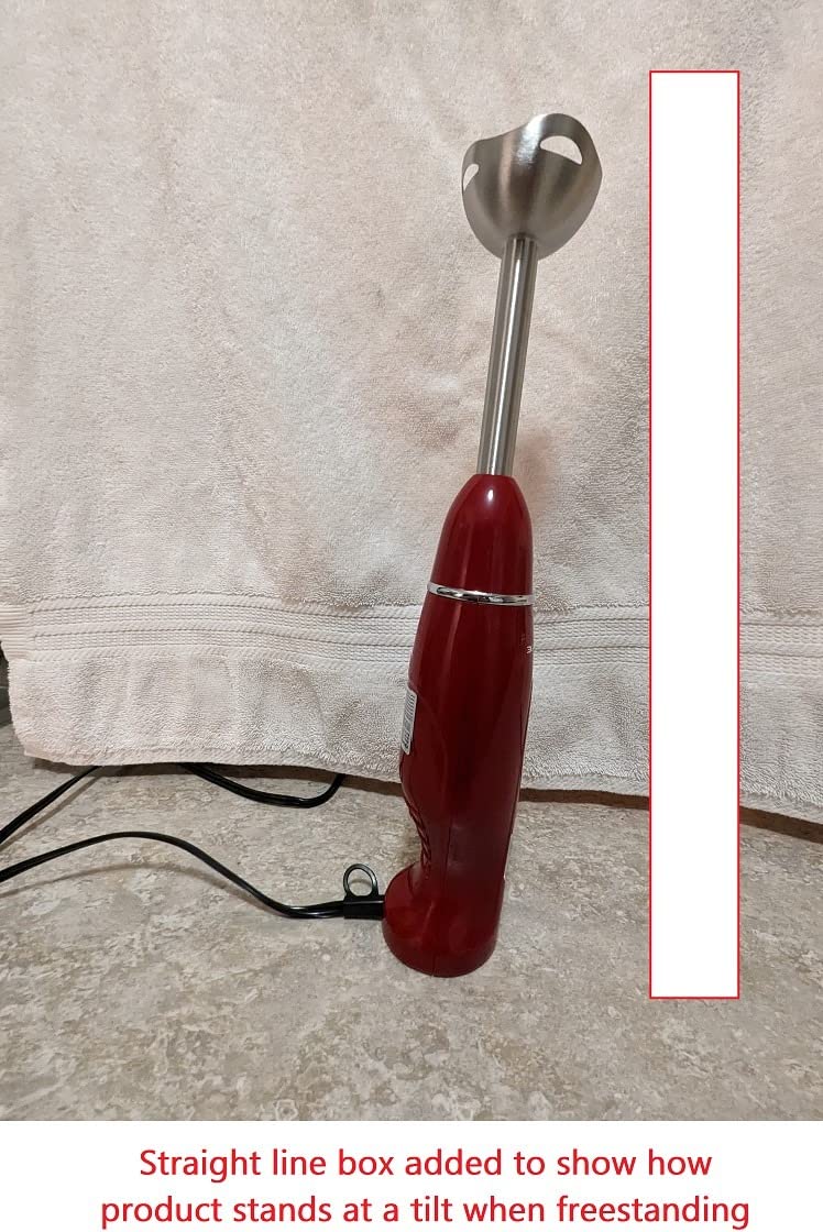 OVENTE Immersion Hand Blender, 300W Electric Handheld Portable Stick Mixer with 2 Mixing Speed and Stainless Steel Blades for Effortless Blending Smoothies, Shakes, Puree or Baby Food, Black HS560B - Customer Photo 4