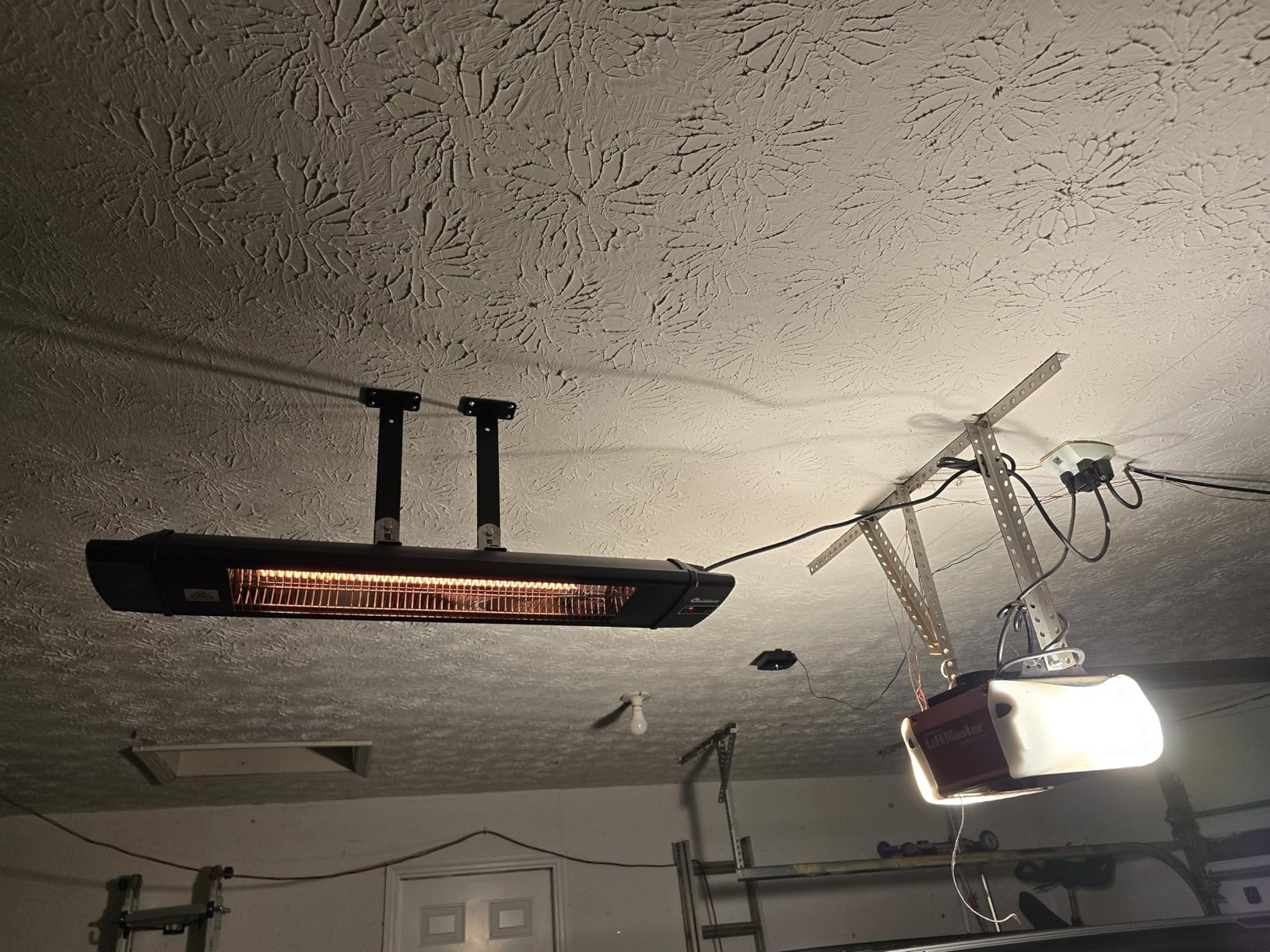 Dr Infrared Heater DR-238 Carbon Infrared Outdoor Heater for Restaurant, Patio, Backyard, Garage, and Decks, Standard, Black - Customer Photo 2