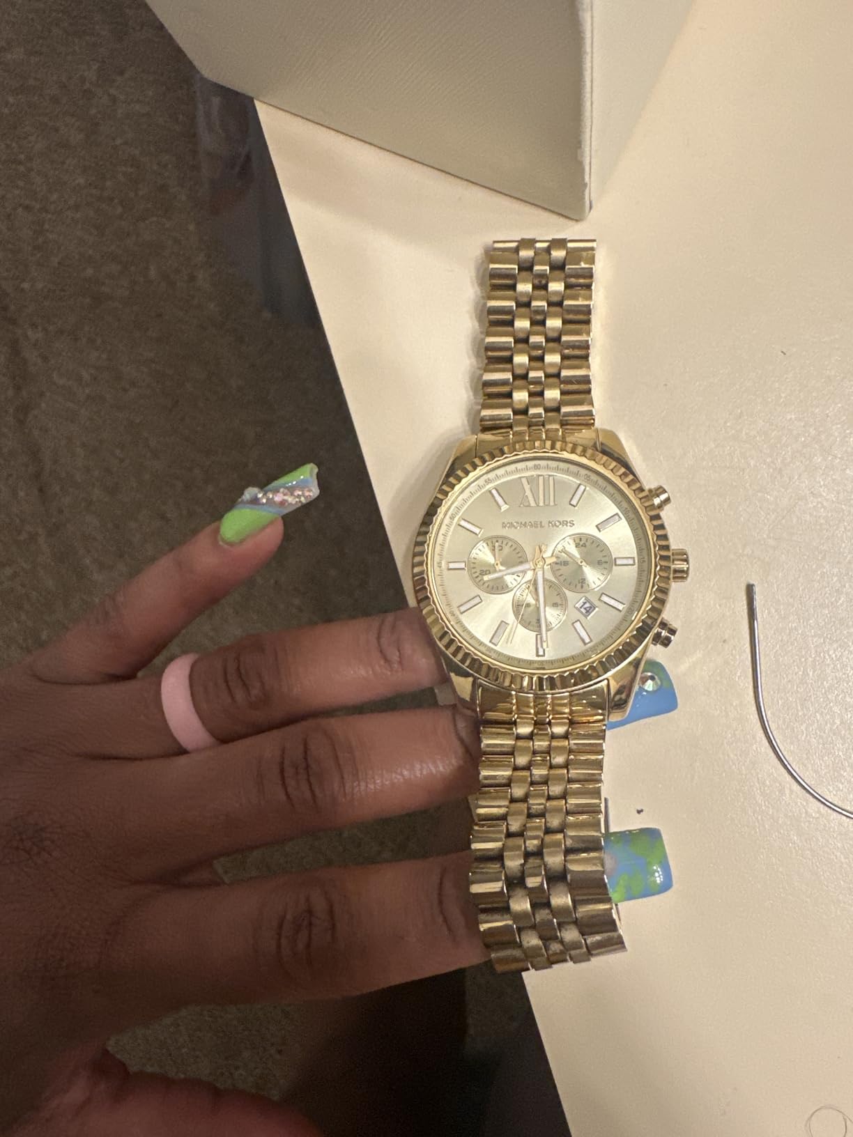 Lexington Men's Watch, Stainless Steel Bracelet Watch for Men - Customer Photo 1