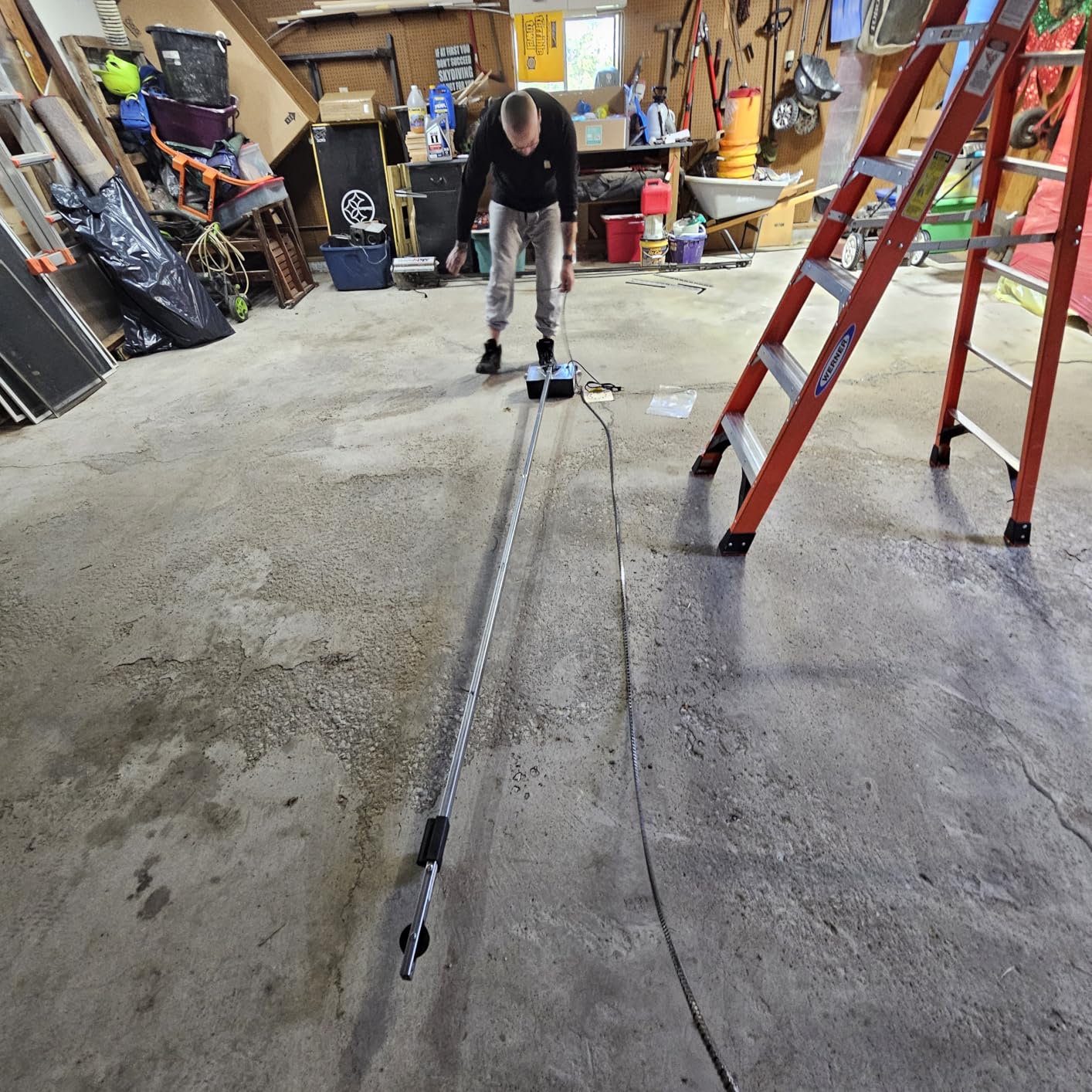 Genie Chain Drive 750 3/4 HPc Garage Door Opener w/Battery Backup - Heavy Duty - Operate your garage door when the primary power is out - Wireless Keypad Included, Model 7035-TKV,BLACK Customer Review Genie Chain Drive 750 3/4 HPc Garage Door Opener w/Battery Backup - Heavy Duty - Operate your garage door when the primary power is out - Wireless Keypad Included, Model 7035-TKV,BLACK - Customer Photo 1