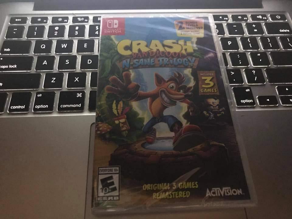 Crash Bandicoot N. Sane Trilogy - Nintendo Switch Standard Edition - Customer Photo 1