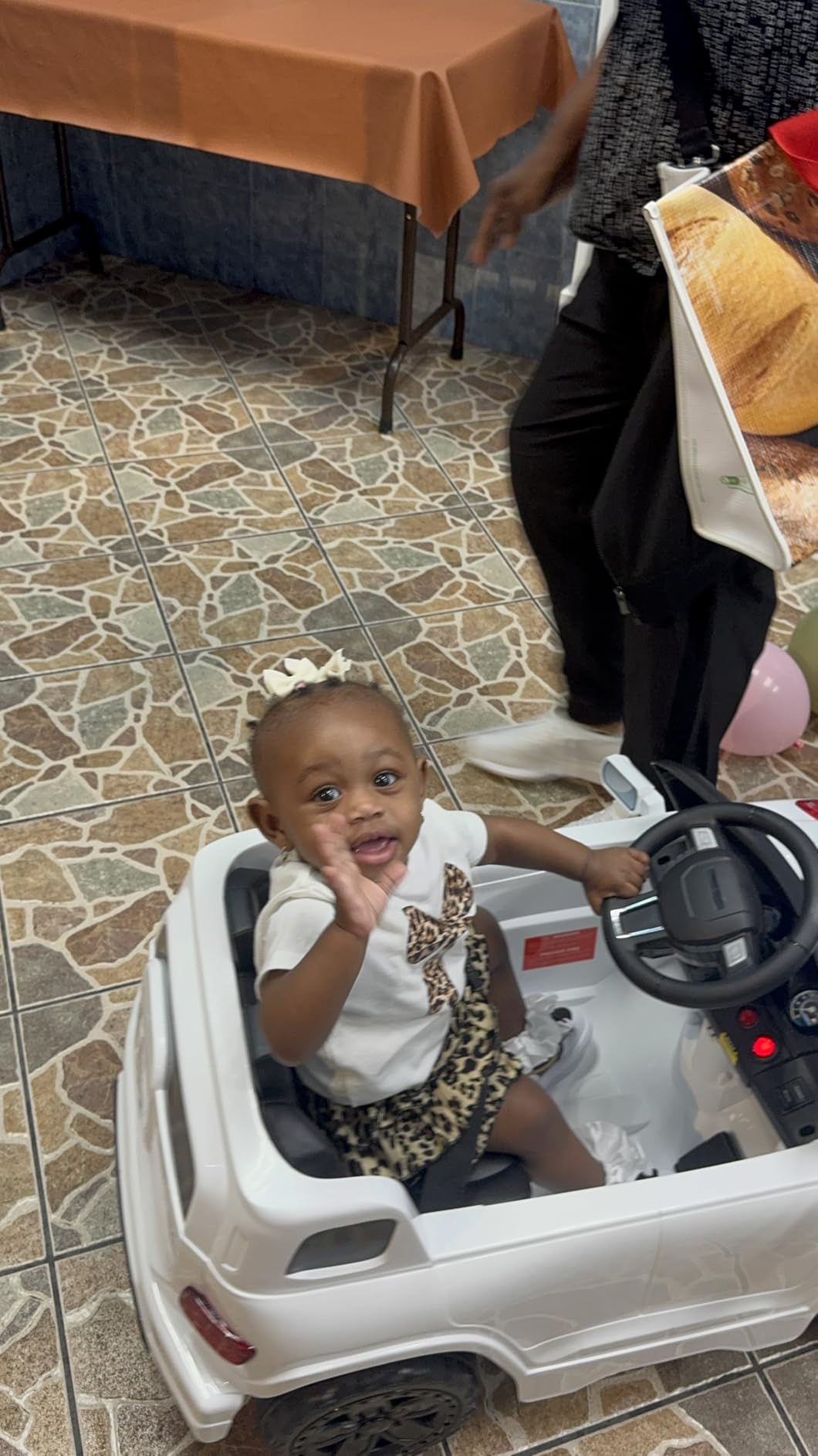 Best Choice Products Kids 6V Ride On Truck w/Parent Remote Control, 3 Speeds, LED Lights, Pink - Customer Photo 2