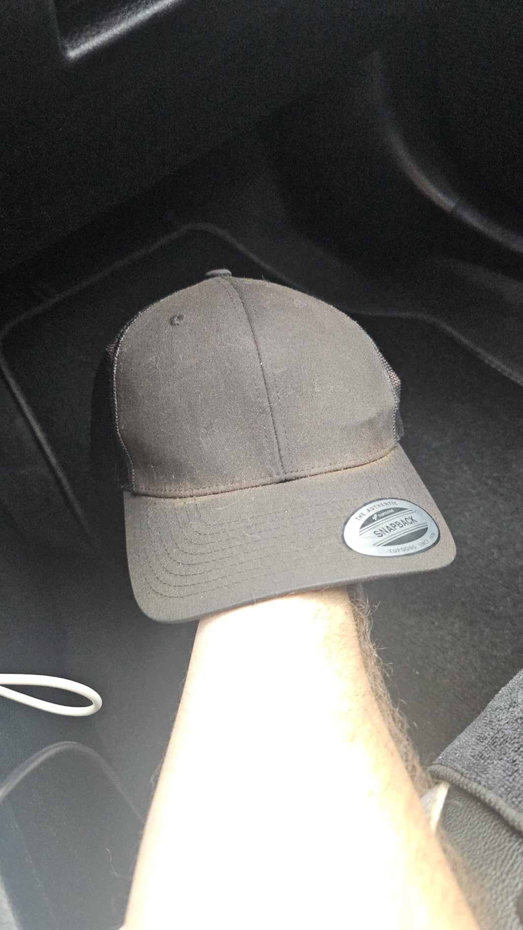 Yupoong Men's YP Classic Trucker Cap, OSFA Customer Review Yupoong Men's YP Classic Trucker Cap, OSFA - Customer Photo 1