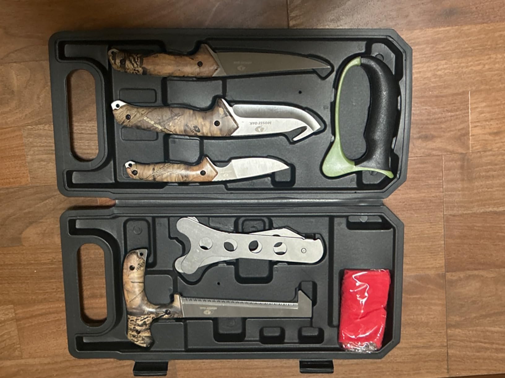 Mossy Oak Hunting Field Dressing Kit - Portable Butcher Game Processor Set (8-Piece) - Customer Photo 2