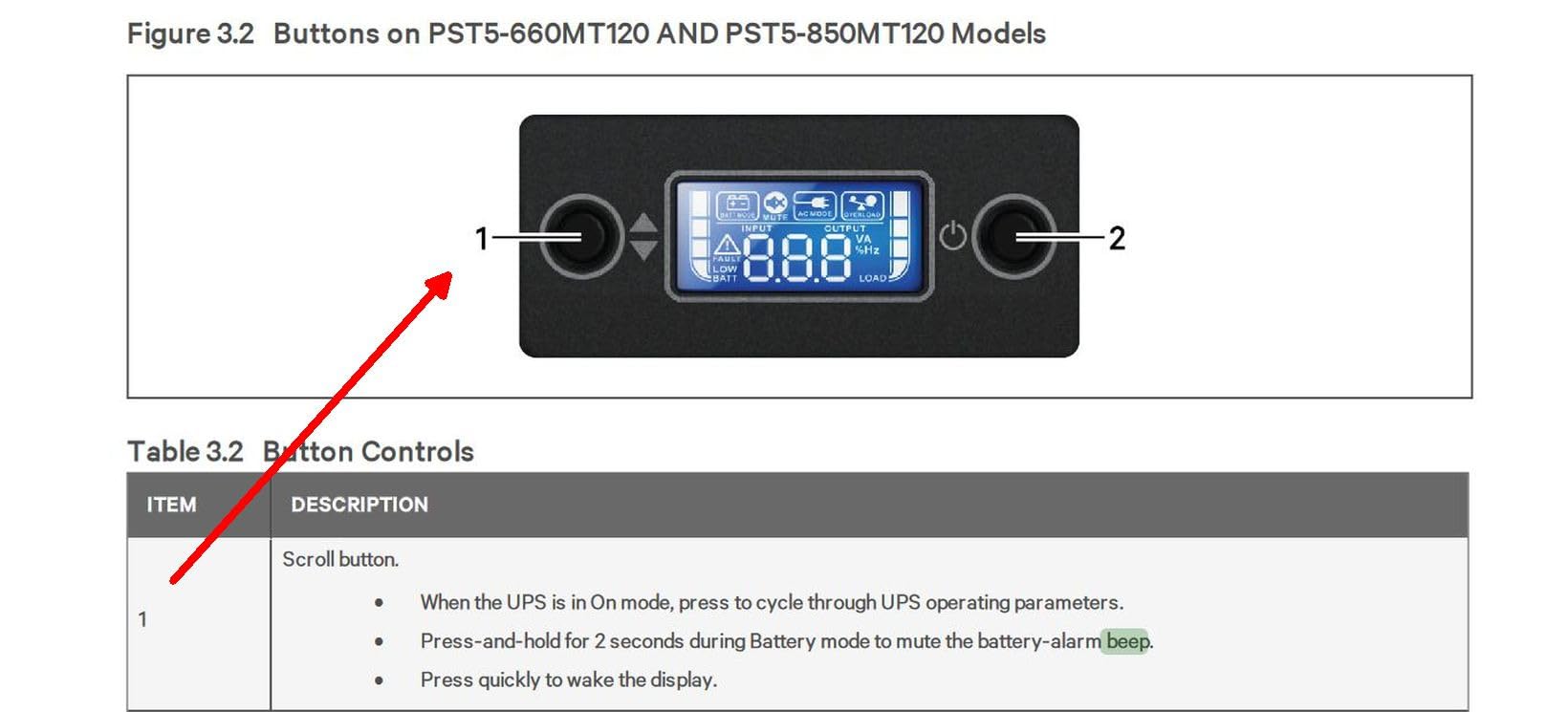 Vertiv Liebert PST5 UPS - 850VA/500W 120V Standby Power, 8 Outlets, Battery Backup with Surge Protection, LCD Screen, Energy Star Certified, 3 Year Warranty, Free Shutdown Software (PST5-850MT120) - Customer Photo 2