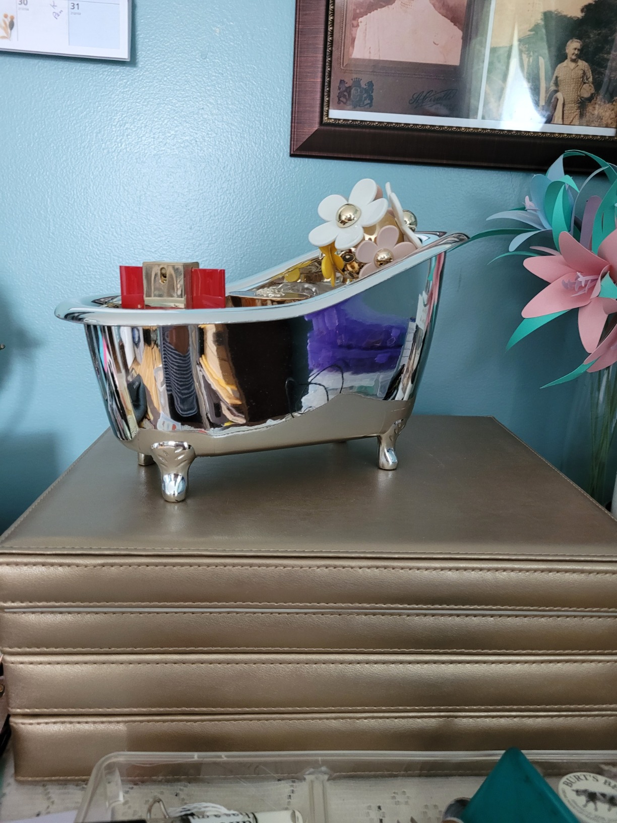 Spa Gifts for Women - Spa Luxetique Bath Baskets for Women, 8 Pcs Lavender Bath Sets with Bubble Bath, Lotion, Birthday Sets, Mothers Day Gifts for Mom - Customer Photo 5