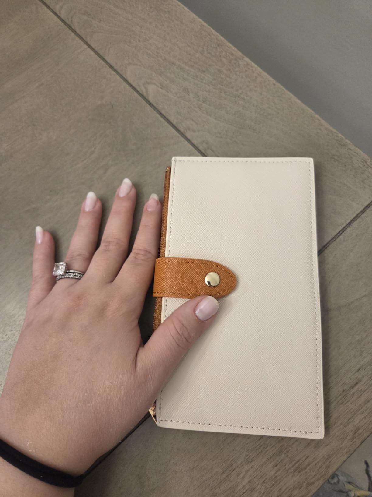 Travelambo RFID Wallet Women Large Size Bifold Multi Card Wallet Case with Zipper Pocke Credit Card Holder for Women - Customer Photo 2