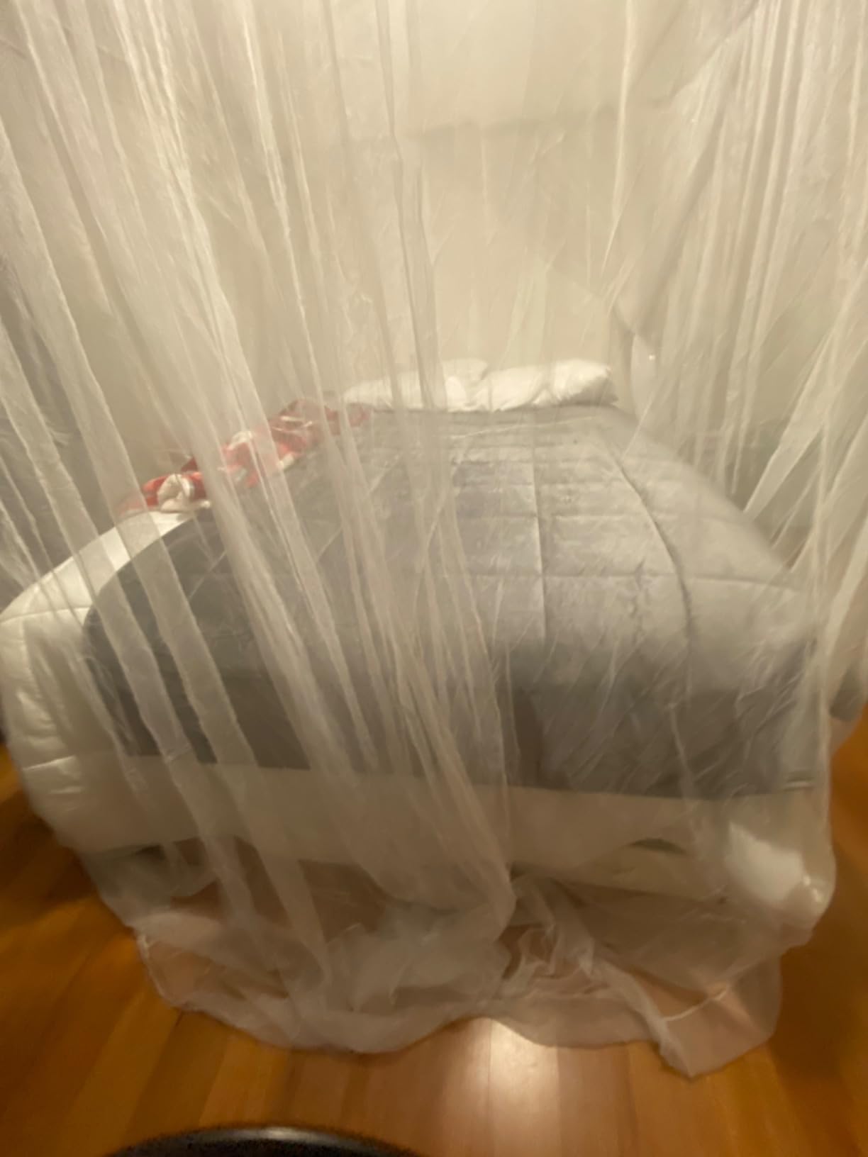 Bare Home Weighted Blanket All-Natural 100% Cotton with Nontoxic Glass Beads 60