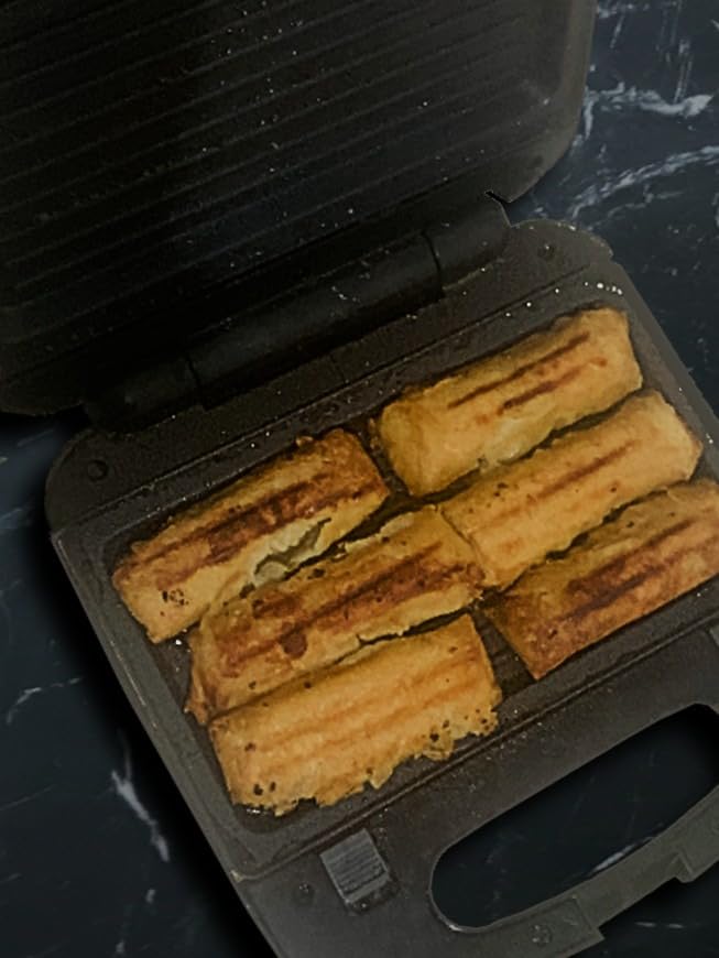 BLACK+DECKER 3-in-1 Waffle Iron, WM2000SD, Grill and Sandwich Press, Non-Stick Removable Plates, Space Saving Compact Design Customer Review BLACK+DECKER 3-in-1 Waffle Iron, WM2000SD, Grill and Sandwich Press, Non-Stick Removable Plates, Space Saving Compact Design - Customer Photo 4