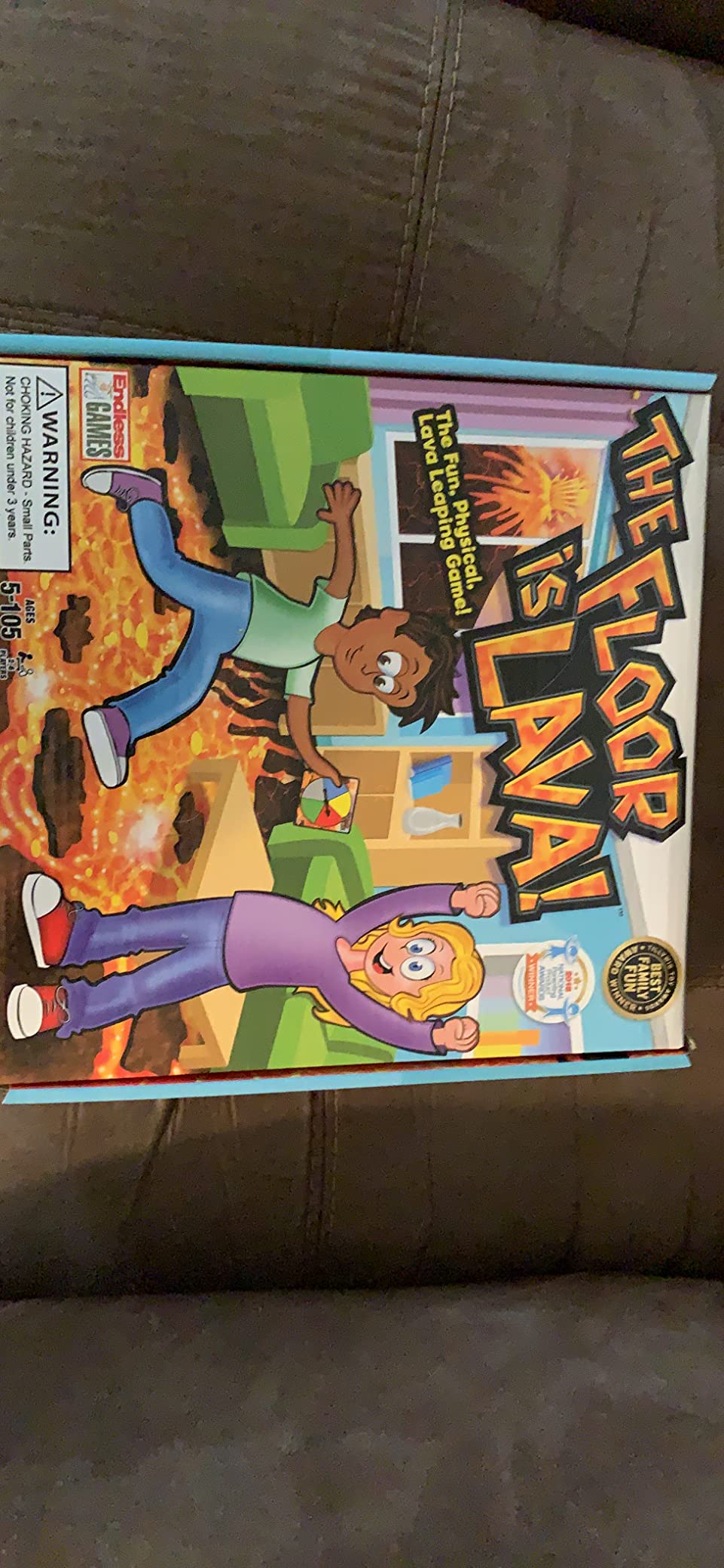 Endless Games The Original The Floor is Lava! Game by Endless Games - Interactive Game For Kids And Adults - Promotes Physical Activity - Indoor And Outdoor Safe - Customer Photo 3