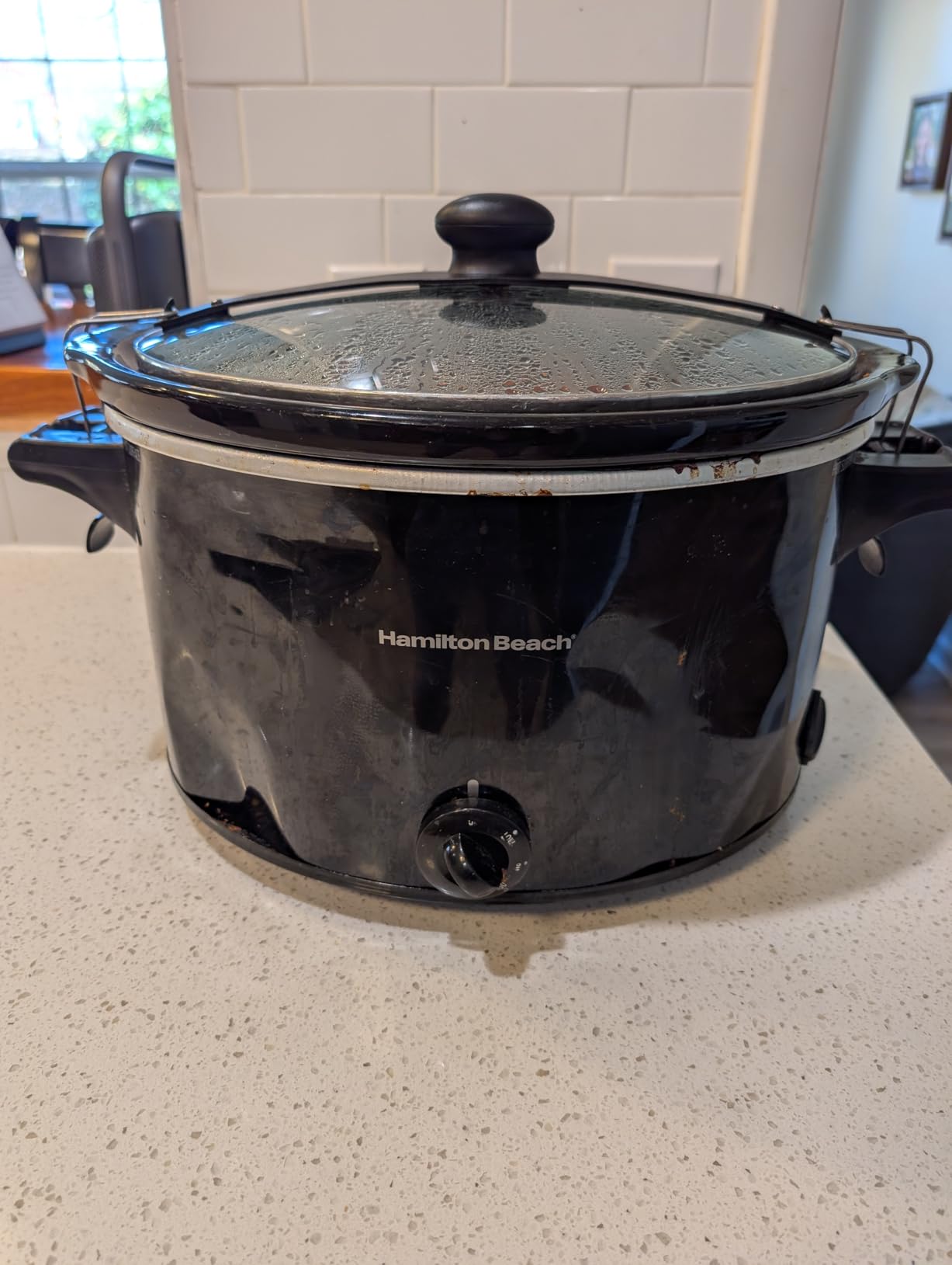 Hamilton Beach Slow Cooker, Extra Large 10 Quart, Stay or Go Portable With Lid Lock, Dishwasher Safe Crock, Black (33195) Customer Review Hamilton Beach Slow Cooker, Extra Large 10 Quart, Stay or Go Portable With Lid Lock, Dishwasher Safe Crock, Black (33195) - Customer Photo 1