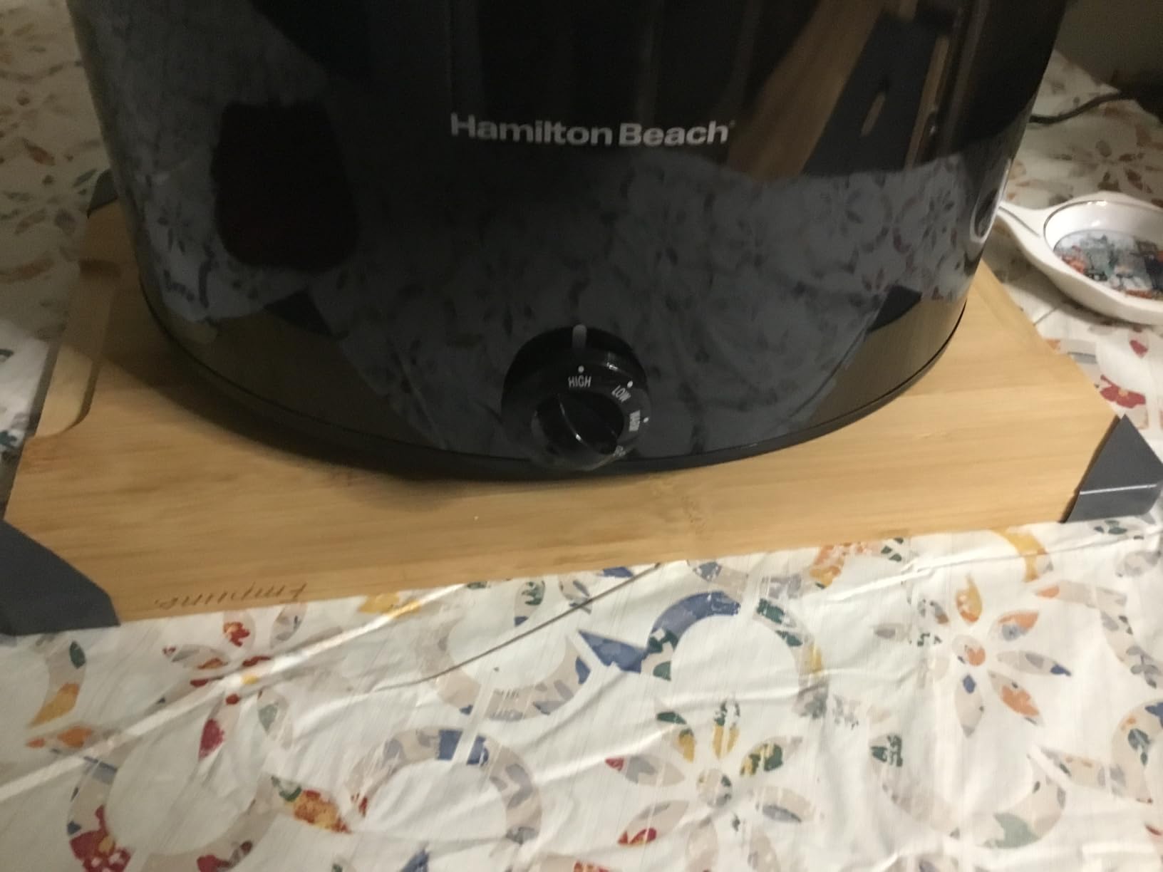 Hamilton Beach Slow Cooker, Extra Large 10 Quart, Stay or Go Portable With Lid Lock, Dishwasher Safe Crock, Black (33195) Customer Review Hamilton Beach Slow Cooker, Extra Large 10 Quart, Stay or Go Portable With Lid Lock, Dishwasher Safe Crock, Black (33195) - Customer Photo 2