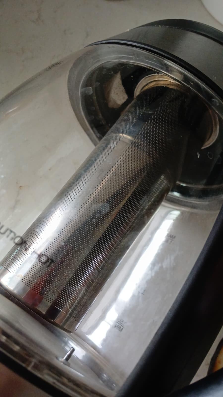 Chefman Electric Kettle with Temperature Control, 5 Presets LED Indicator Lights, Removable Tea Infuser, Glass Tea Kettle & Hot Water Boiler, 360° Swivel Base, BPA Free, Stainless Steel, 1.8 Liters - Customer Photo 4