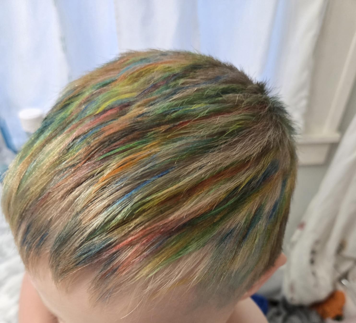Desire Deluxe - Girls Gifts Hair Chalk 10 Temporary Non-Toxic Easy Washable Hair Dye Colourful Pens - Customer Photo 1