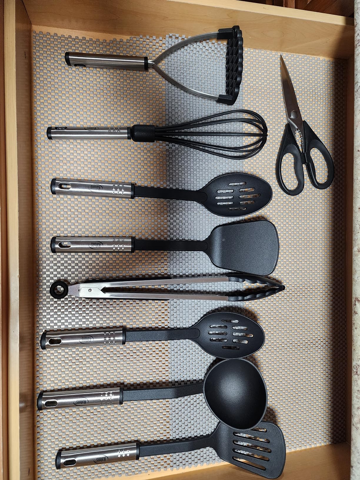 Kitchen Utensils Set 35 PCS Cooking Utensils Set, Nonstick and Heat Resistant Nylon Stainless Steel Silicone Spatula Set - Kitchen Gadgets Home Essentials Kitchen Accessories, Apartment Must Haves - Customer Photo 4