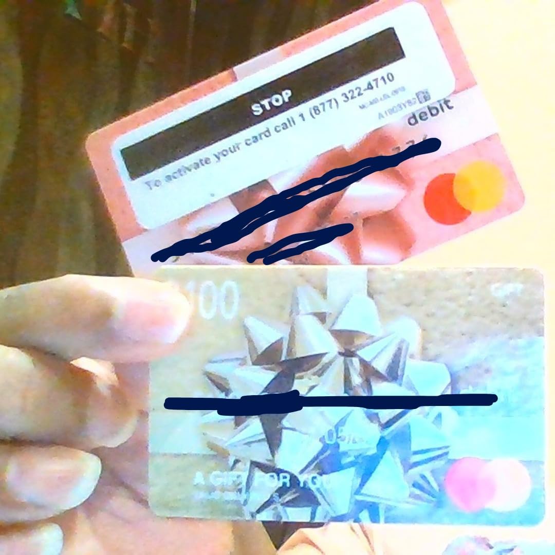 $100 Mastercard Gift Card (plus $5.95 Purchase Fee) - Customer Photo 1