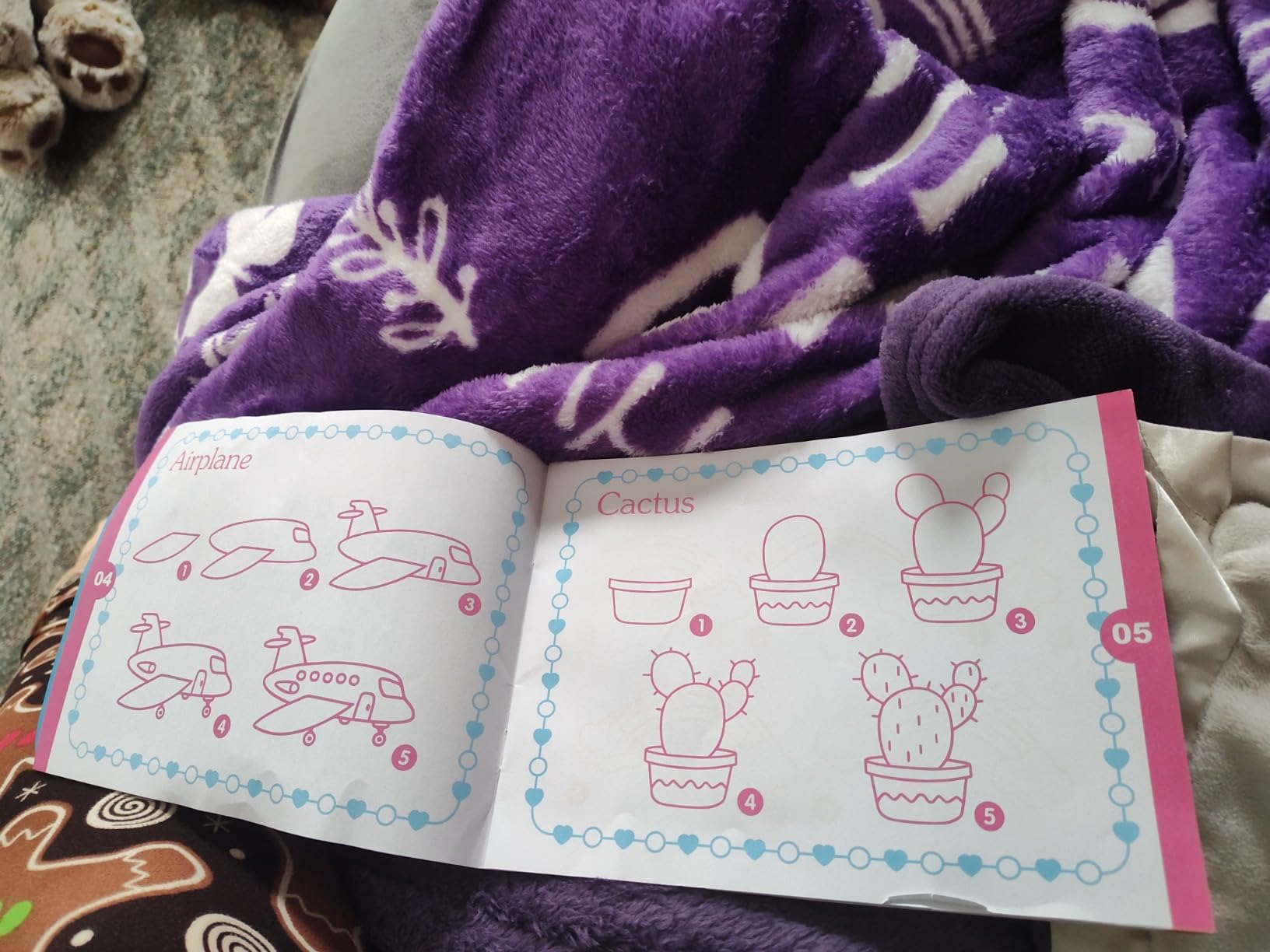 Water Doodle Mat - Kids Painting Writing Color Doodle Drawing Mat Toy Bring Magic Pens Educational Toys for Age 2 3 4 5 6 7 Year Old Girls Boys Age Toddler Gift - Customer Photo 3