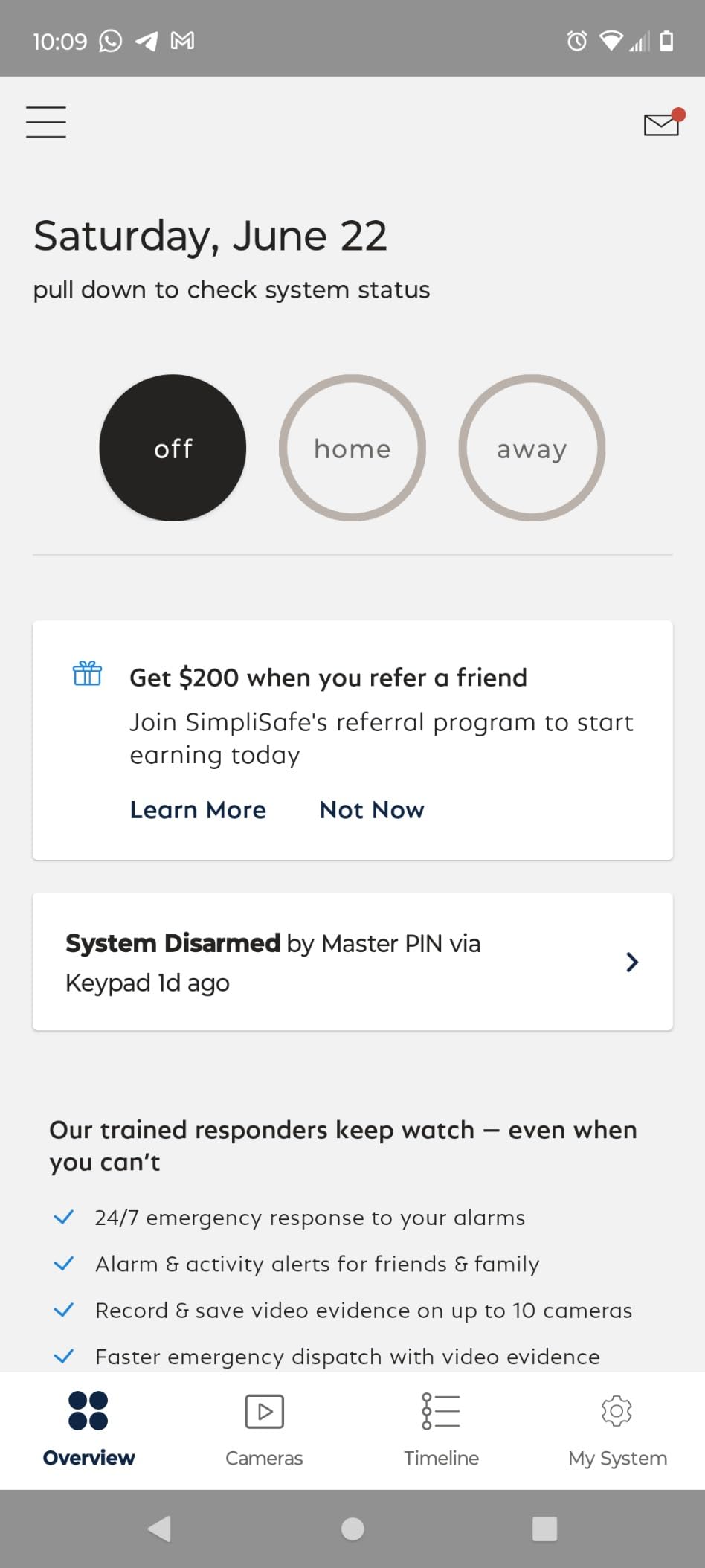 SimpliSafe 9 Piece Wireless Home Security System w/HD Camera - Optional 24/7 Professional Monitoring - No Contract - Compatible with Alexa and Google Assistant - Customer Photo 3
