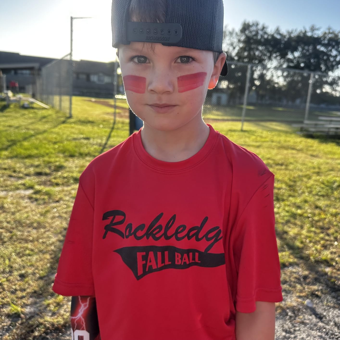 Franklin Sports Baseball Eye Black - Red, White + Blue USA Stick for Kids Adults Multi Color Softball - Customer Photo 2